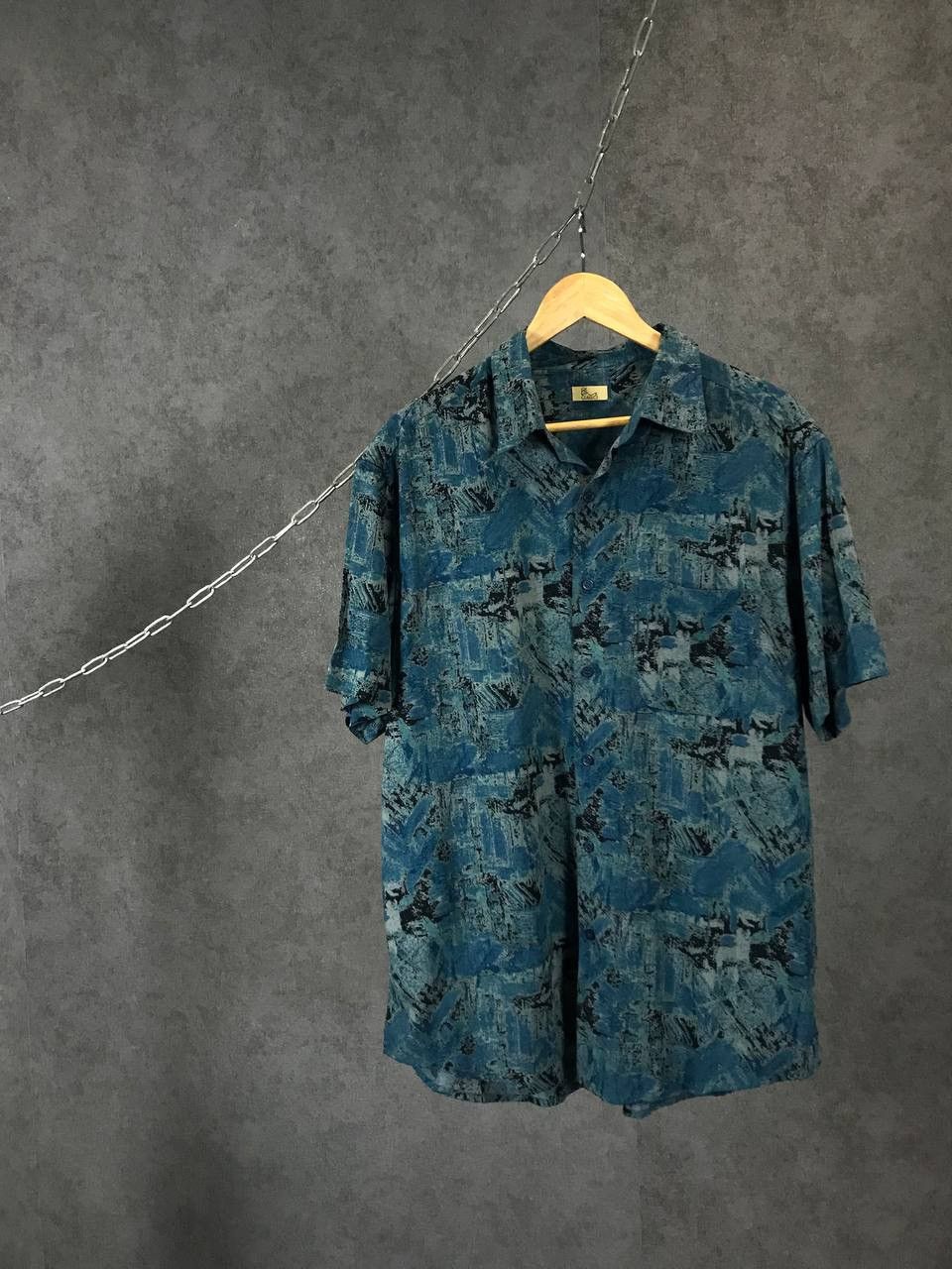 Vintage Crazy art Hawaiian vintage shirt Size US L / EU 52-54 / 3 - 1 Thumbnail