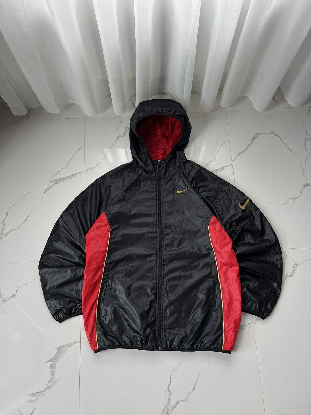 90’s NIKE MULTISWOOSH LOGO Y2K RARE TRACK JACKET GORPCORE