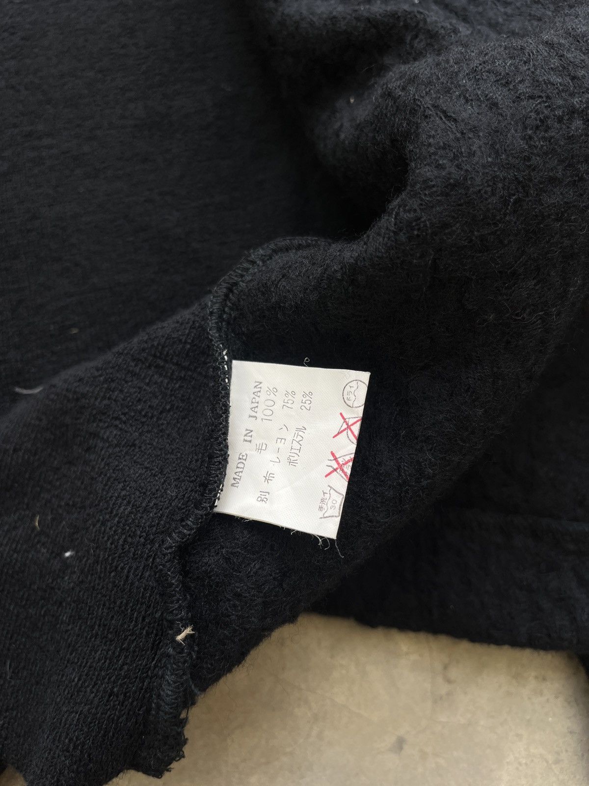 Yohji Yamamoto Yohji Yamamoto Work Shop wool Size US S / EU 44-46 / 1 - 8 Thumbnail