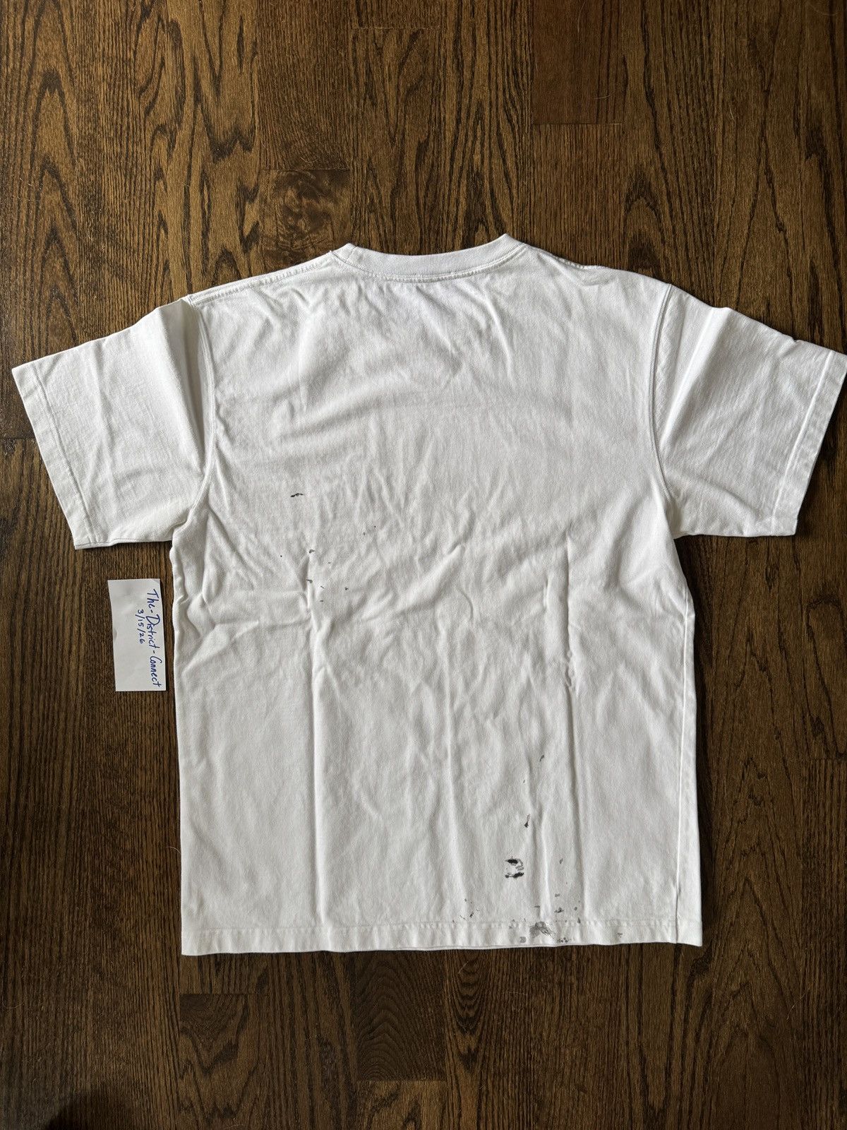 Dior × Travis Scott Oversized White T-Shirt Dior x Travis Scott Size US XXL / EU 58 / 5 - 6 Thumbnail