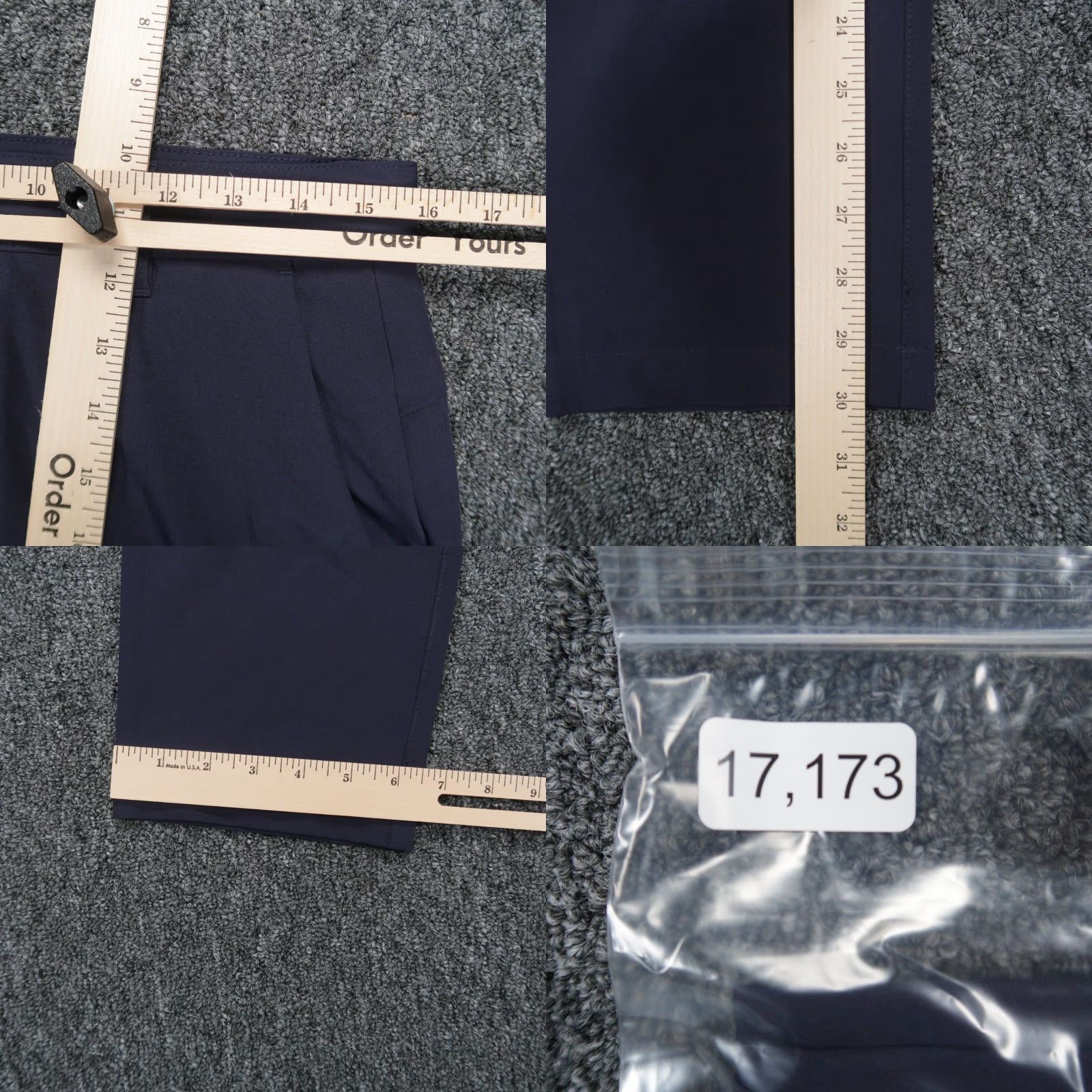 Fabletics Fabletics Pants Men 30x32 Chino Blue 5-Pocket Stretch Flat Front NWT Regular Size 30 Inseam 32 Size US 30 / EU 46 - 8 Thumbnail