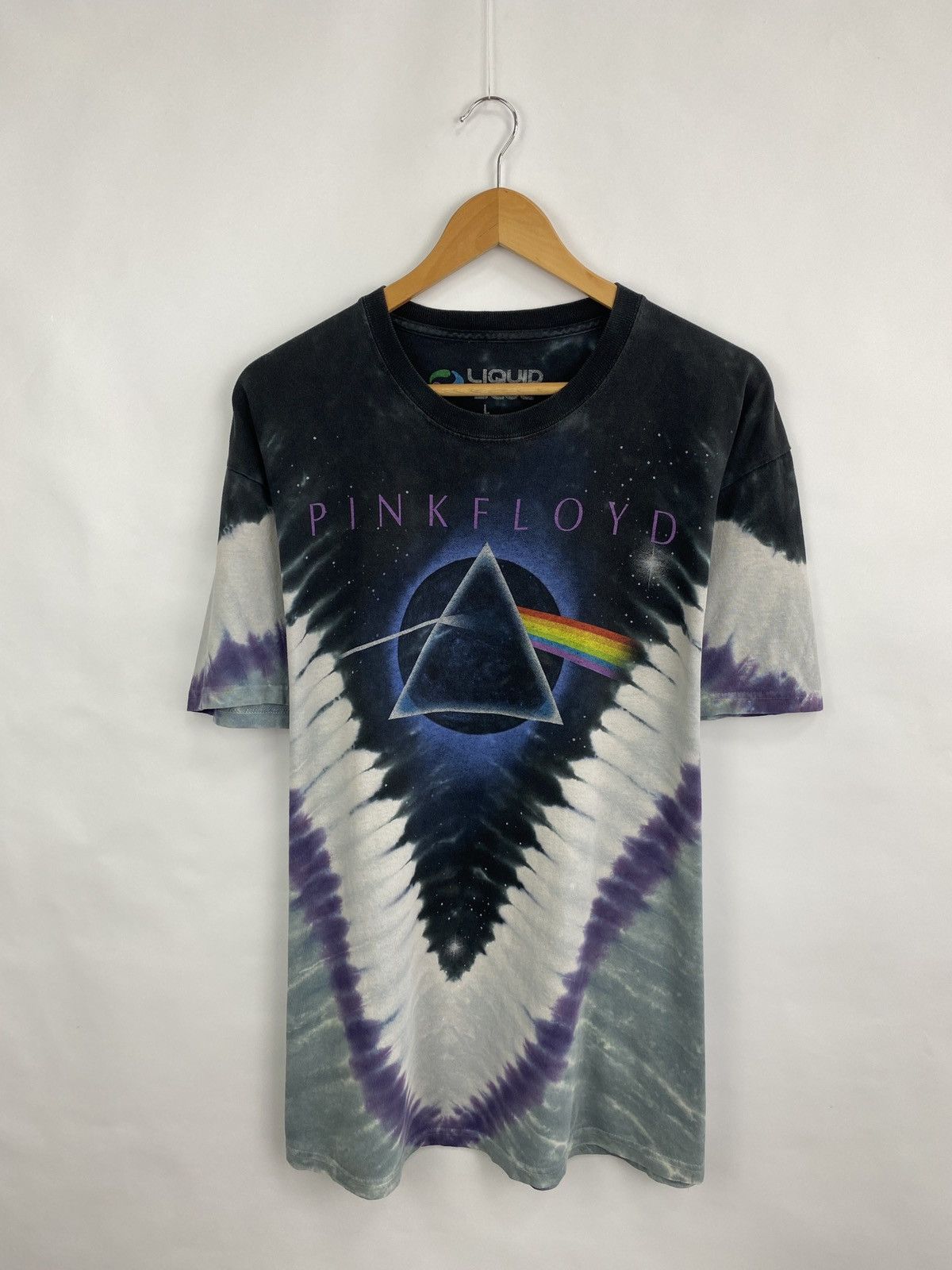 Liquid Blue Vintage Y2K Pink Floyd The Dark Side Of The Moon T-Shirt Size US L / EU 52-54 / 3 - 3 Thumbnail