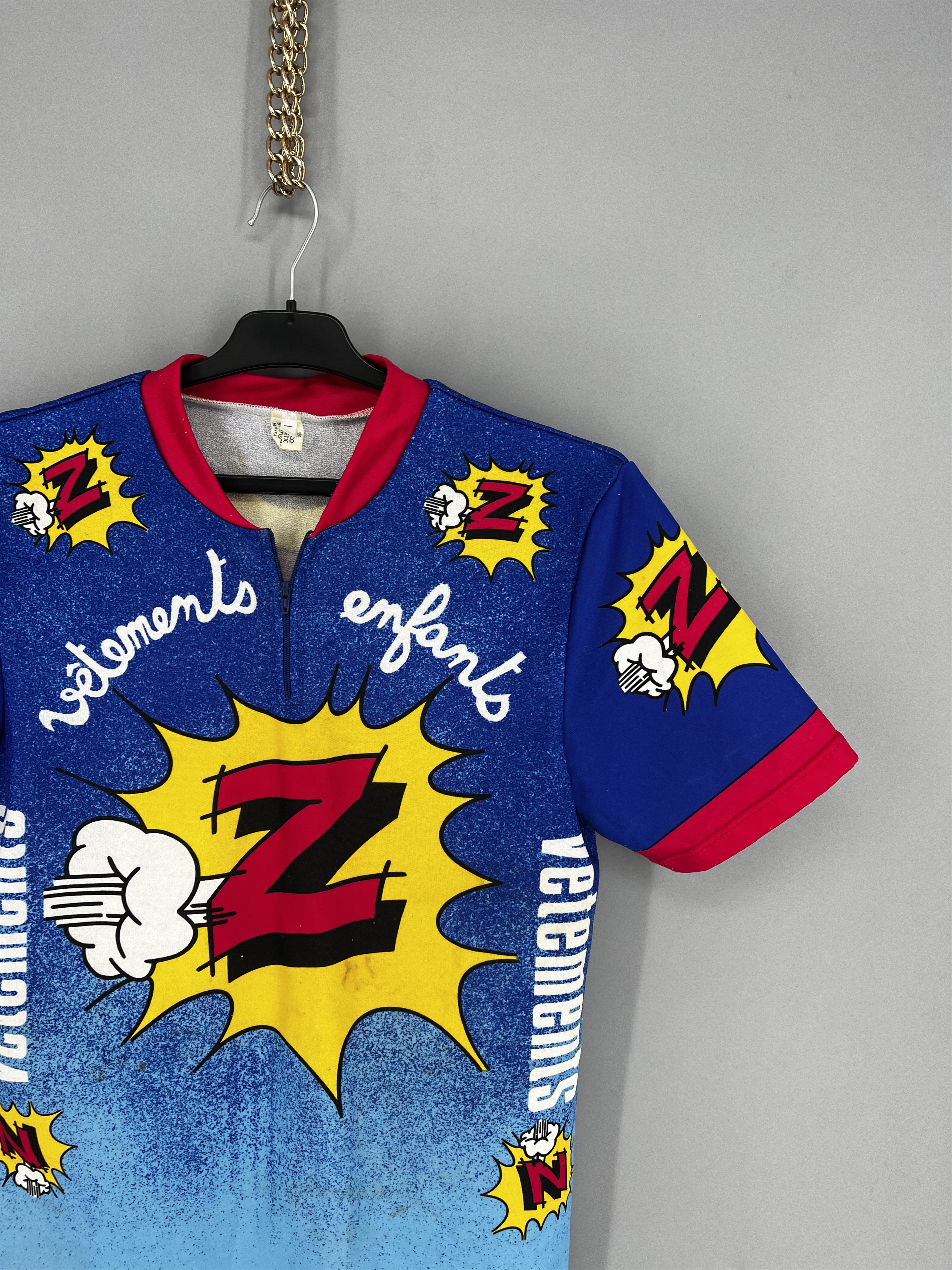 Vintage Santini Jersey Clothing Model Team Pro Tour Cycling Jersey Size US M / EU 48-50 / 2 - 5 Thumbnail