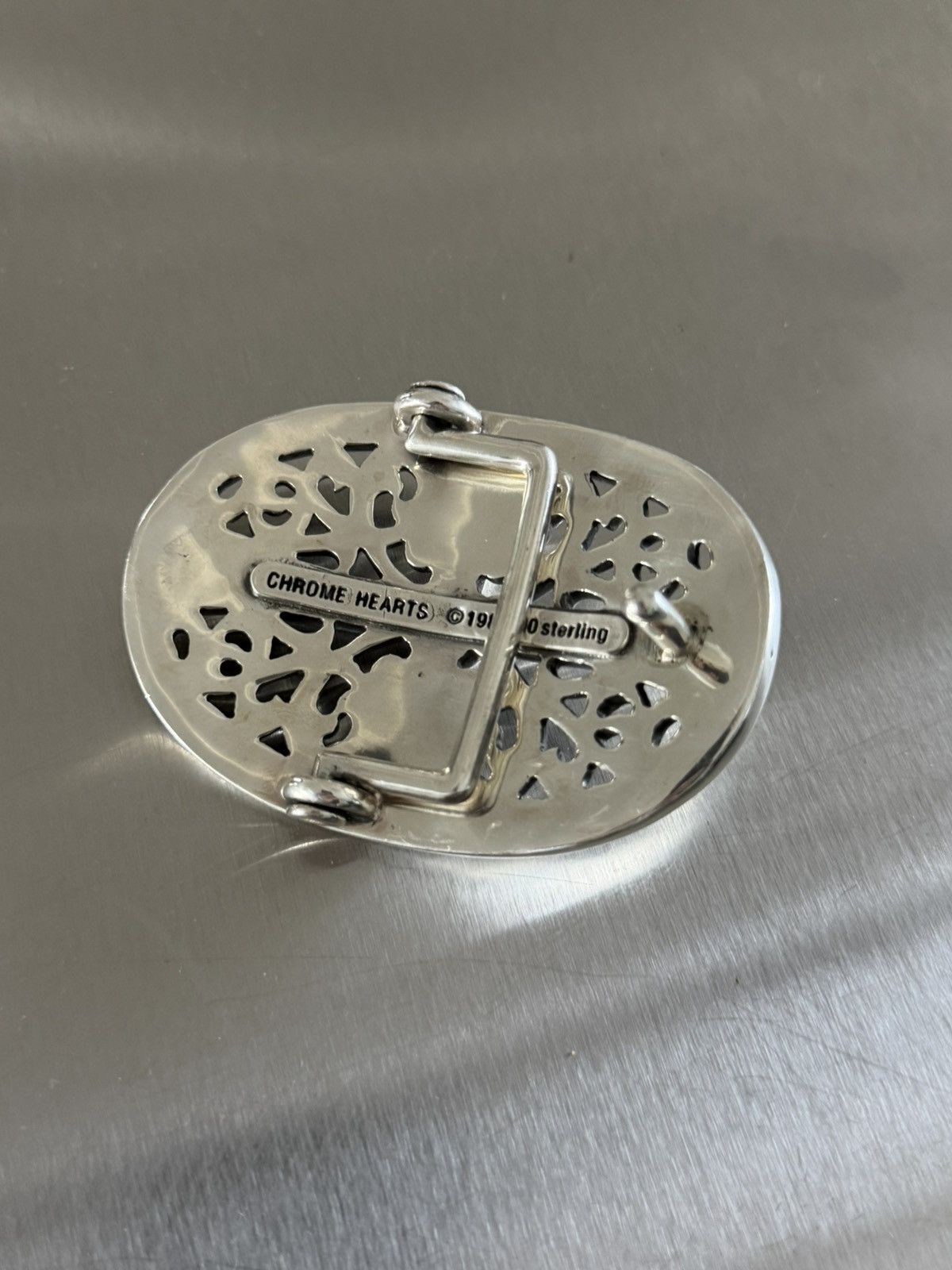 Chrome Hearts Chrome Hearts Oval Belt Buckle Size ONE SIZE - 2 Thumbnail