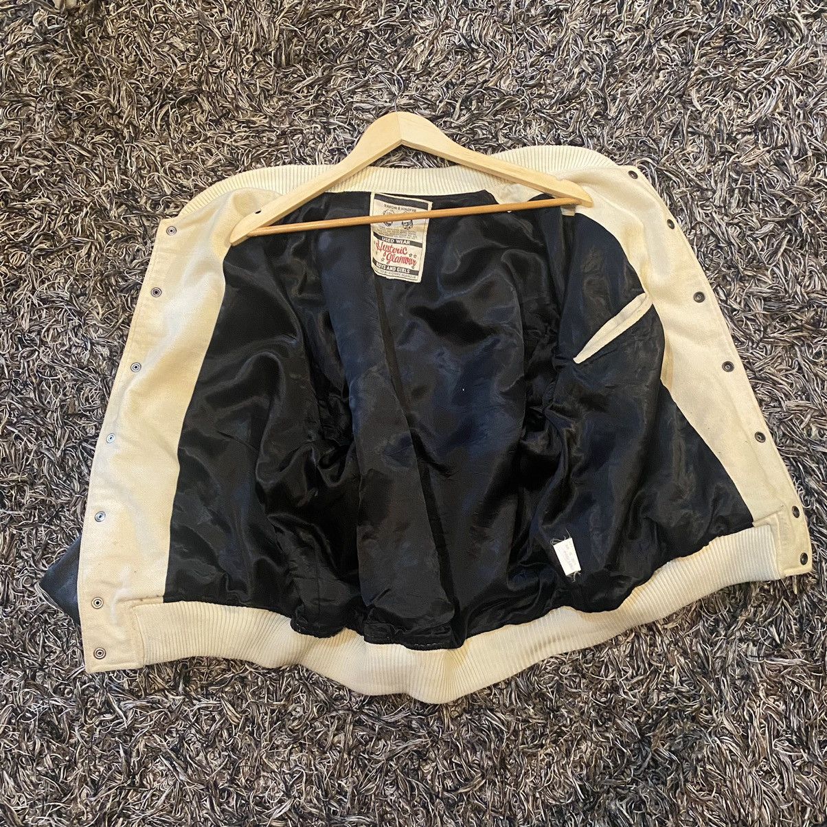 Hysteric Glamour × Vintage ARCHIVE💥VINTAGE RARE 1984 Hysteric Glamour Leather Varsity Size US M / EU 48-50 / 2 - 3 Thumbnail