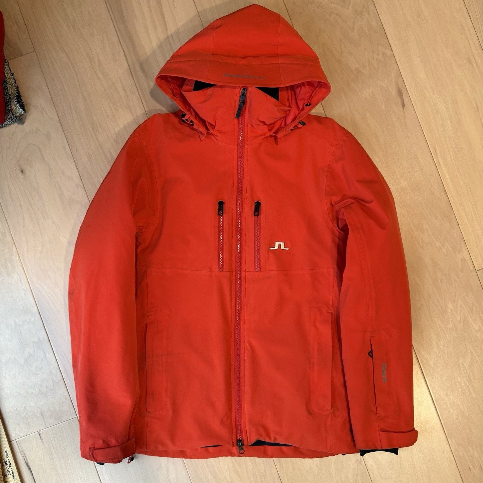 J.Lindeberg J Lindeberg Watson Ski Jacket Small Orange Full Zip Parka Size US S / EU 44-46 / 1 - 2 Thumbnail