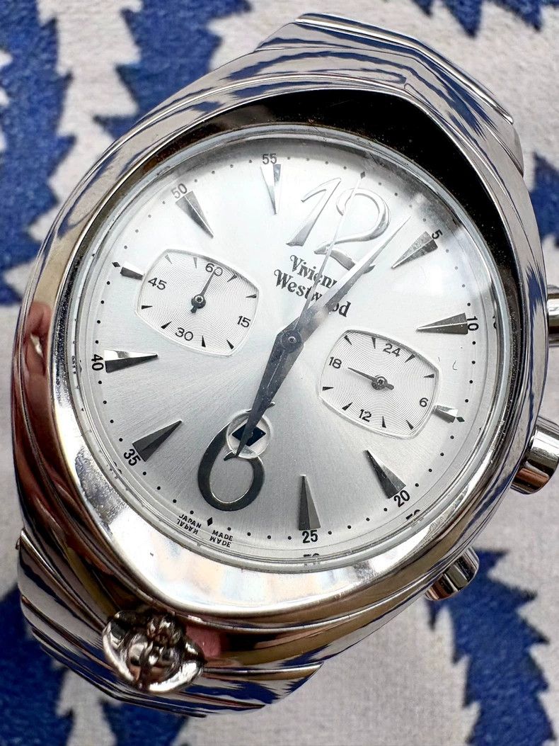 Vivienne Westwood Vivienne Westwood An antique white dial dragon spine watch Size ONE SIZE - 2 Thumbnail
