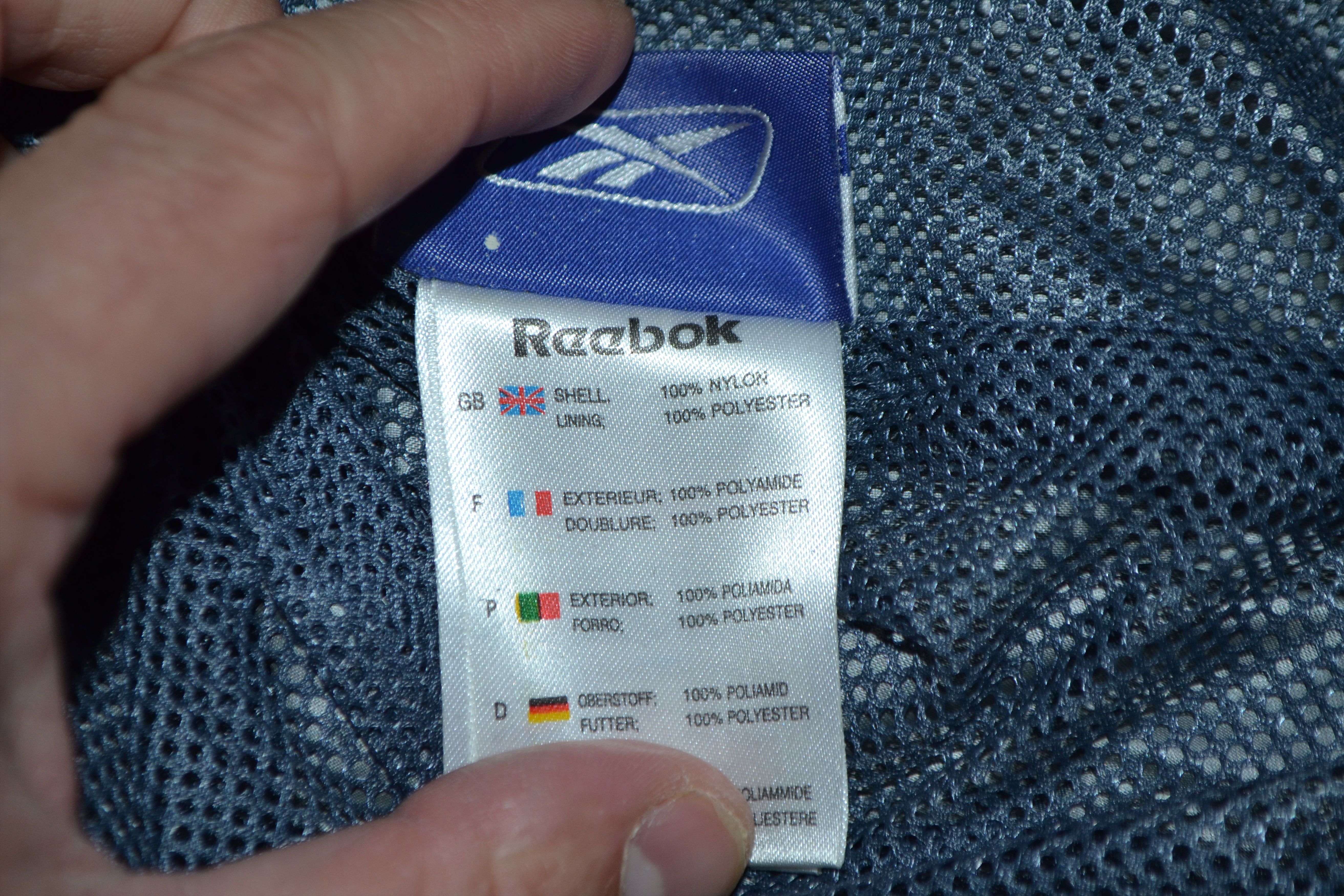 Reebok Vintage FC Bolton Rain Jacket Coat Nylon Anorak Size US XL / EU 56 / 4 - 8 Thumbnail