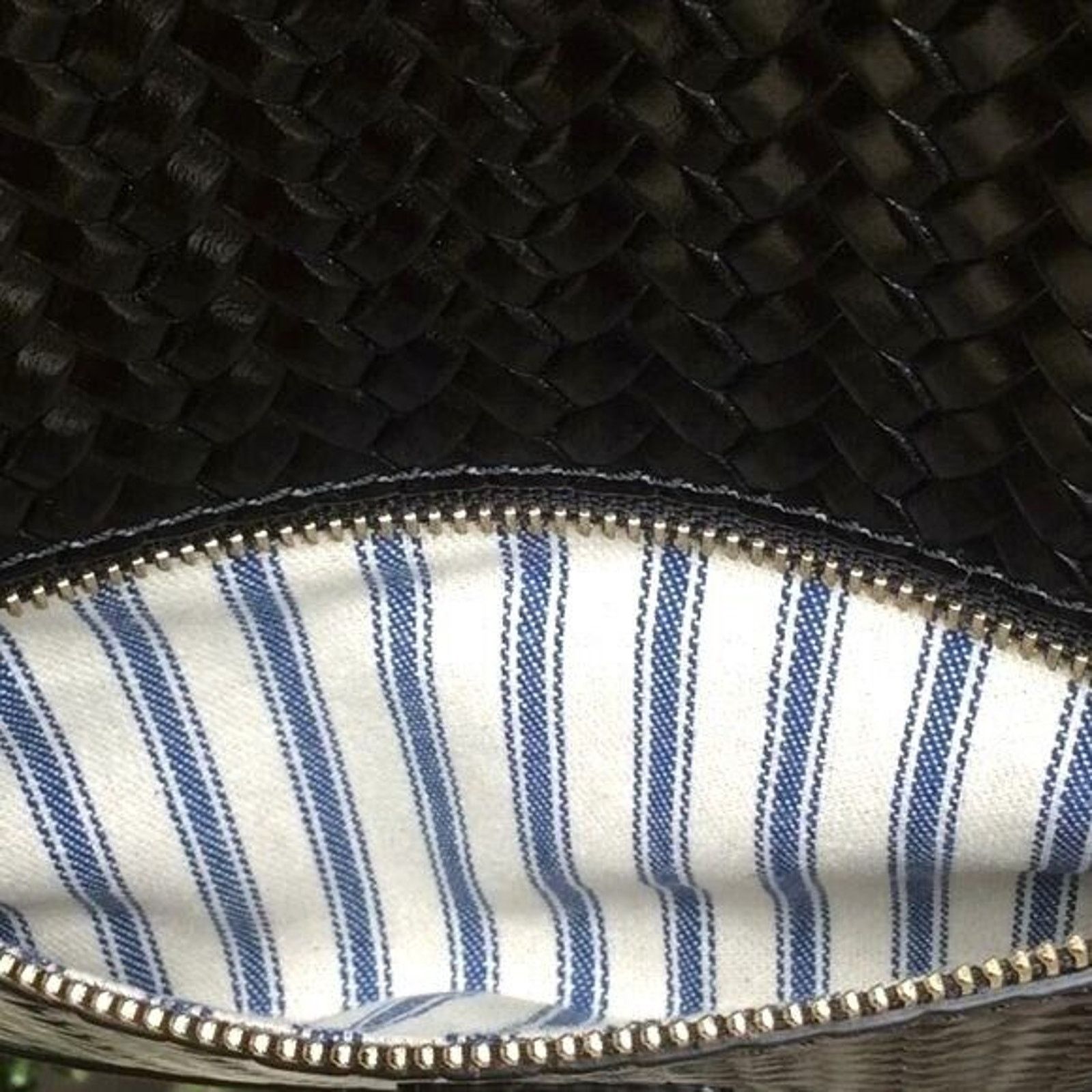 Dooney & Bourke Dooney & Bourke Womens Woven Black Leather Shoulder bag Size ONE SIZE - 6 Thumbnail