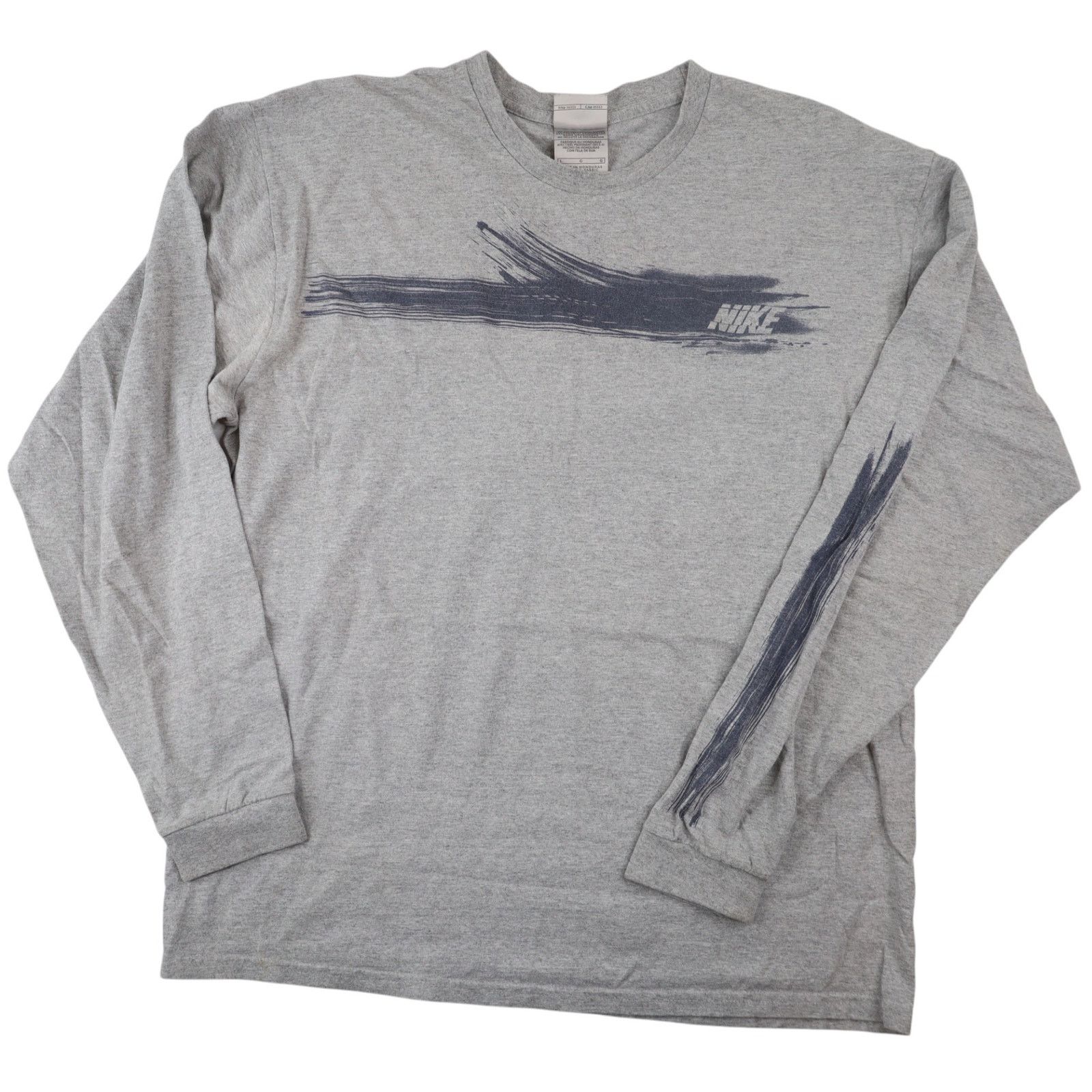 Nike × Vintage Vintage Y2k Nike Spellout Long Sleeve T Shirt Size US L / EU 52-54 / 3 - 1 Thumbnail