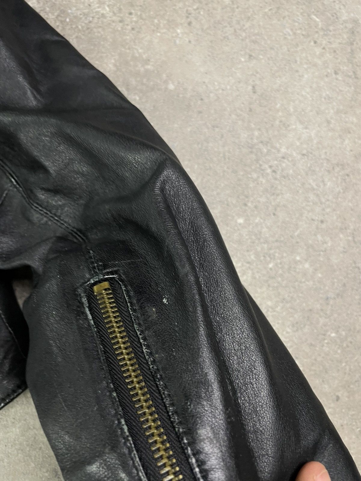 Vintage Vintage Y2K leather Cropped jacket Size M / US 6-8 / IT 42-44 - 6 Thumbnail