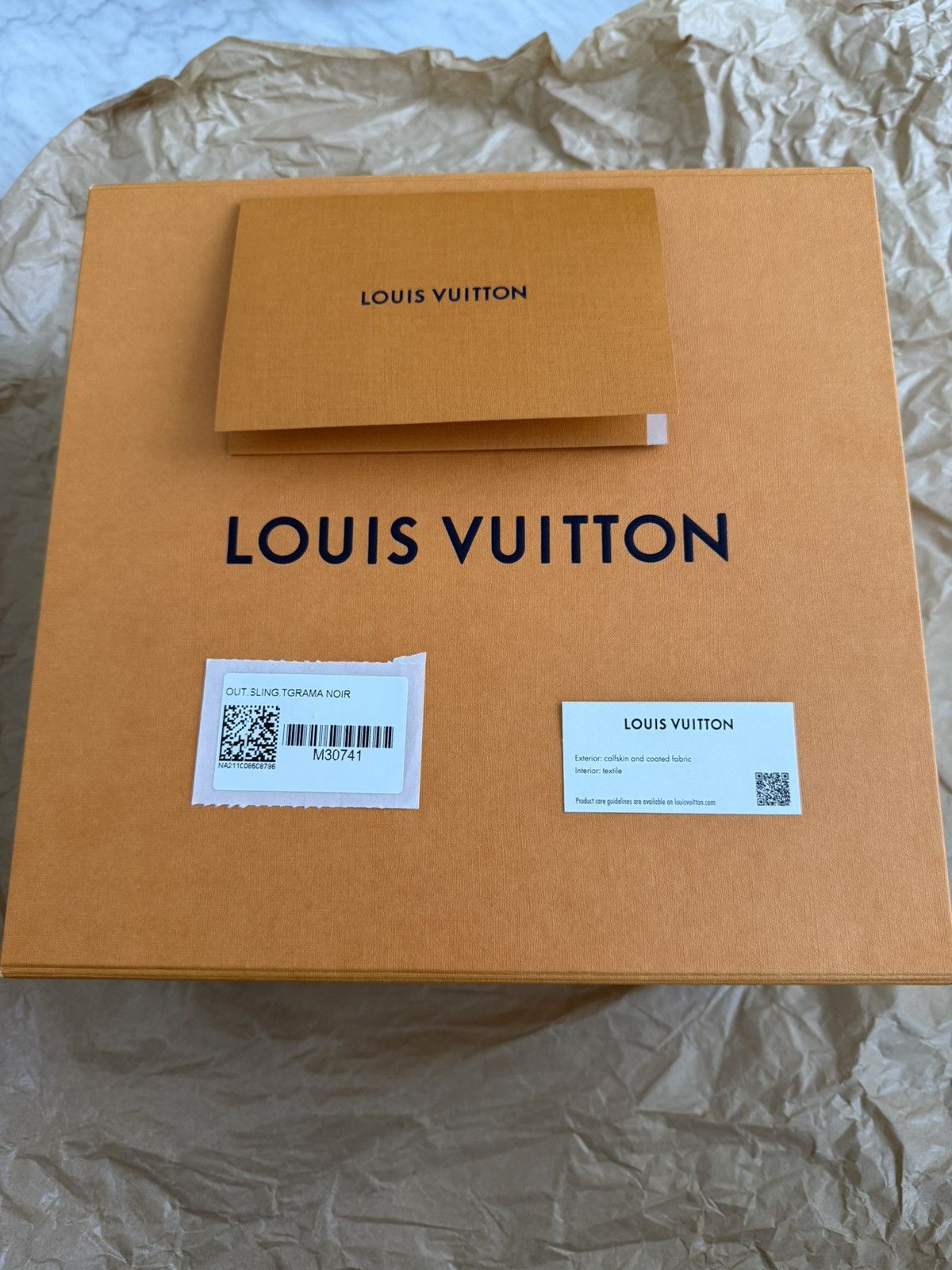 Louis Vuitton Louis Vuitton Outdoor Slingbag Taigarama Black M30741 Size ONE SIZE - 15 Thumbnail