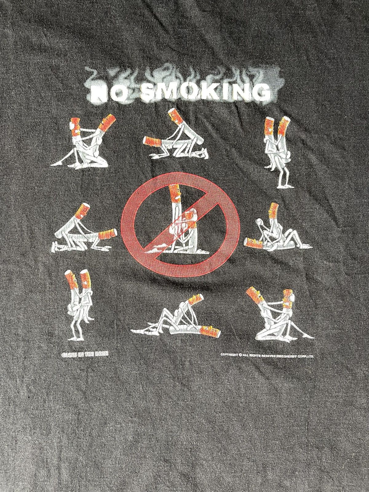 Vintage Rare Seditionaries No Smoking Tee vintage 2003 Size US M / EU 48-50 / 2 - 2 Thumbnail