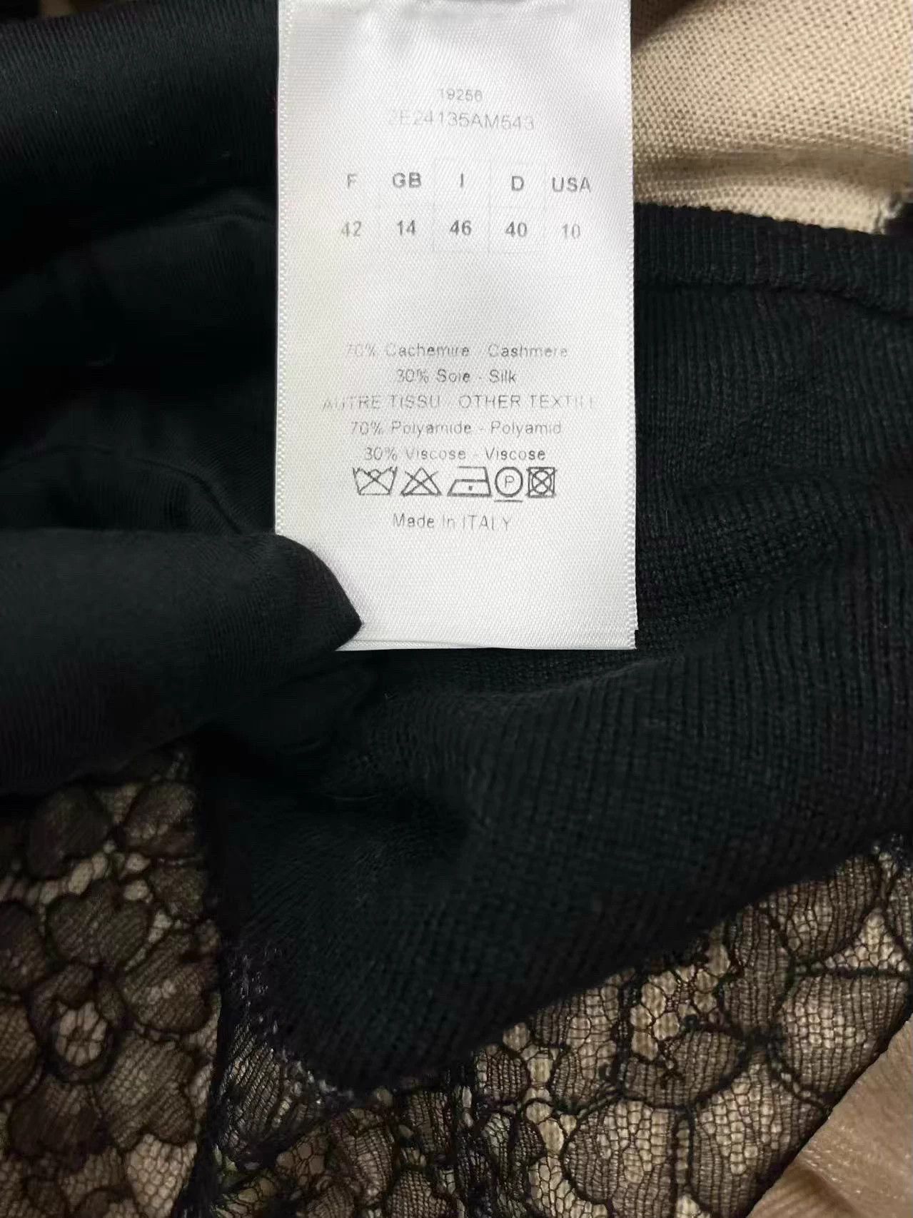 Dior Dior Cashmere and Silk Blend Knitted Thin Shor Size M / US 6-8 / IT 42-44 - 5 Thumbnail