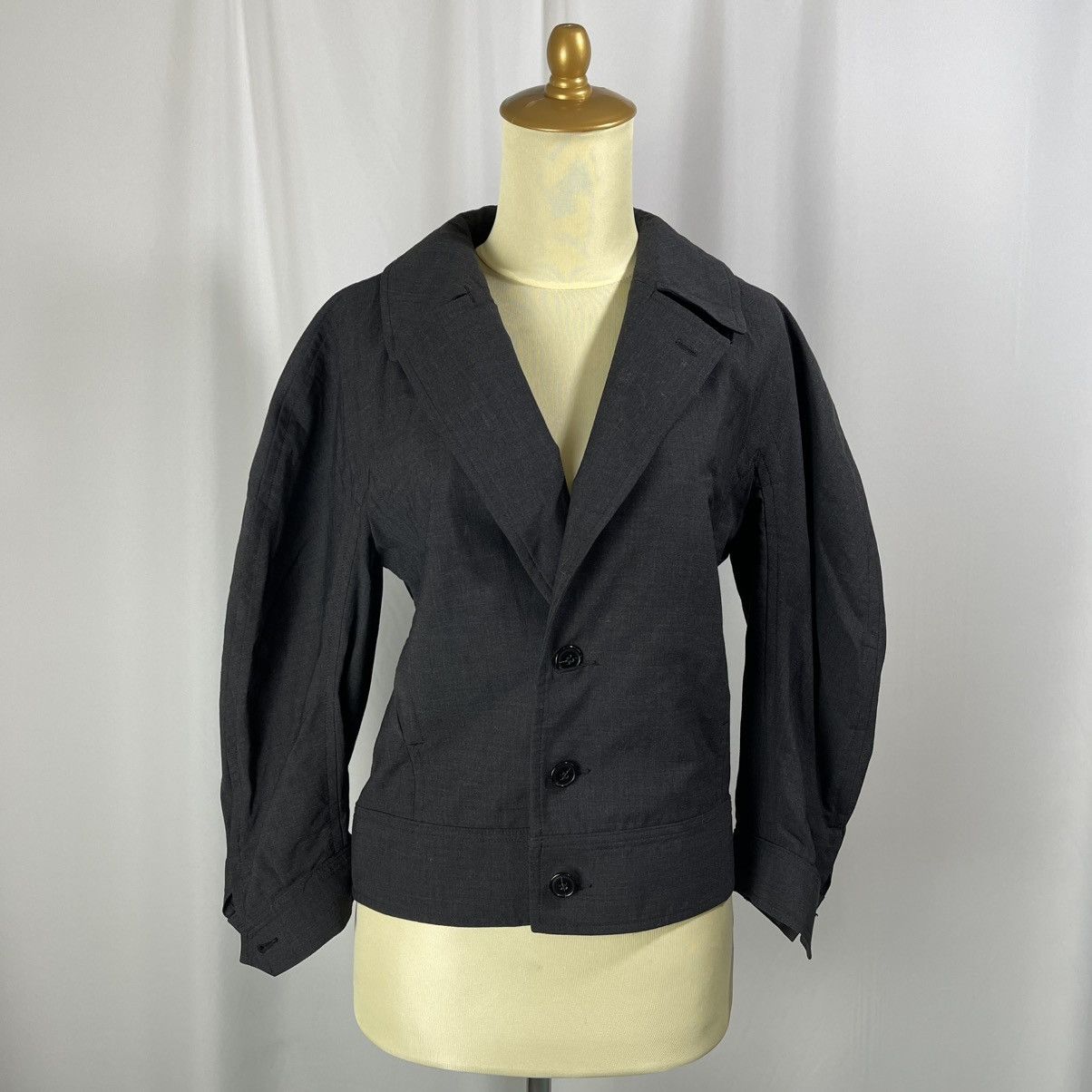 Zucca Zucca Black Jacket Size M / US 6-8 / IT 42-44 - 3 Thumbnail