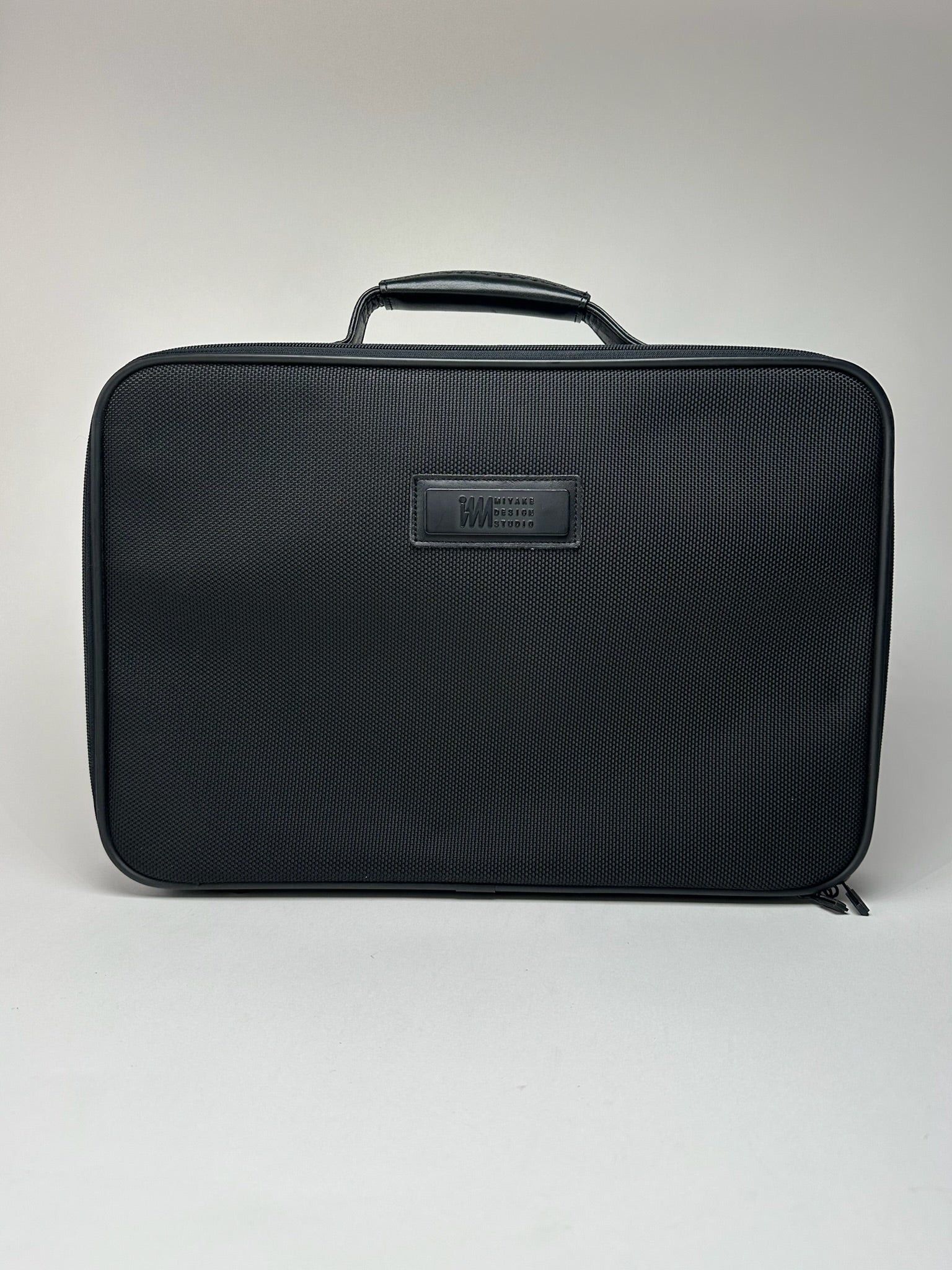 Issey Miyake Vintage Canvas Leather Suitcase Black Size ONE SIZE - 1 Thumbnail