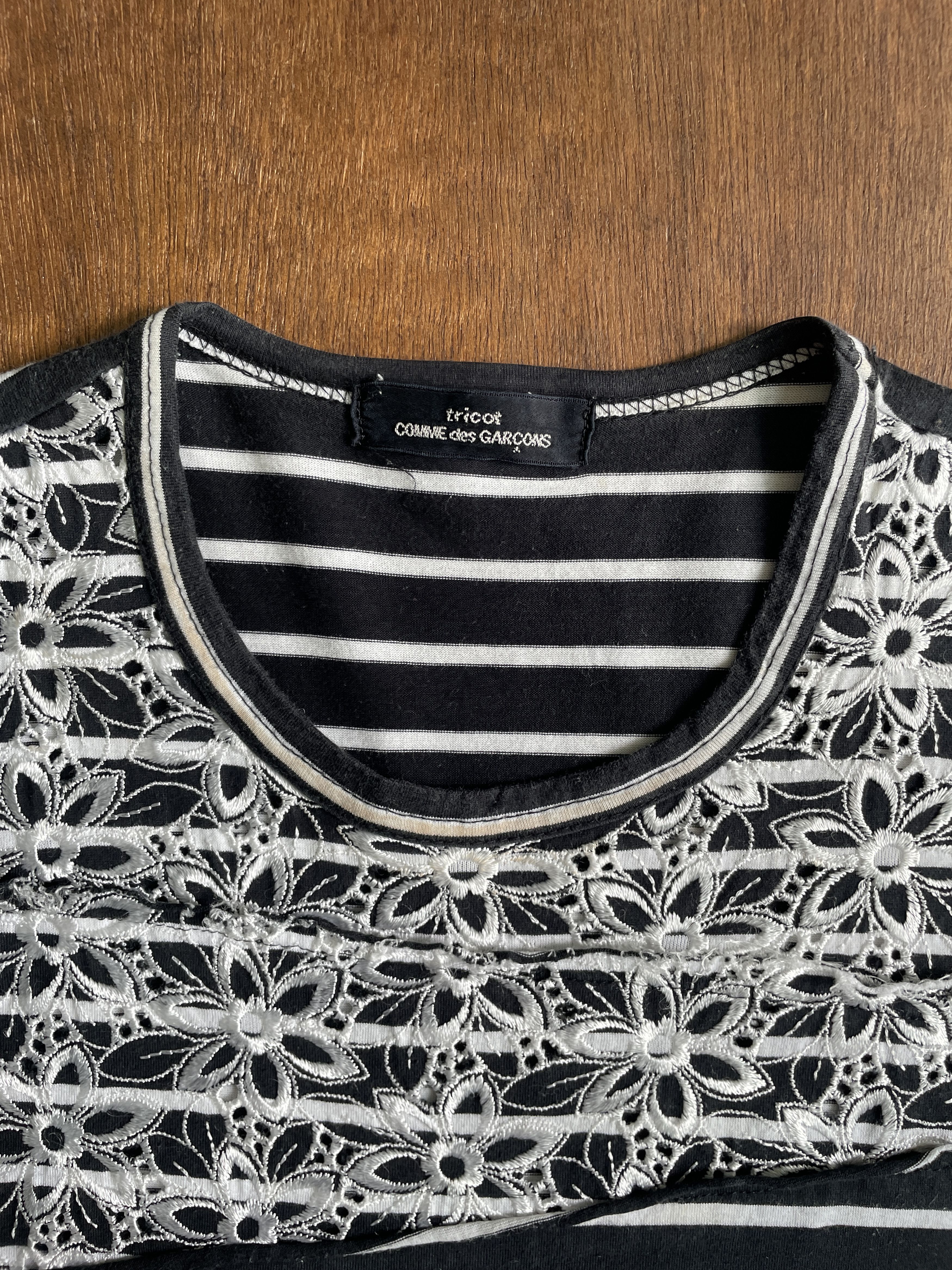 Comme des Garcons COMME des GARCONS Embroidered Tank Top 2003 Size S / US 4 / IT 40 - 3 Thumbnail