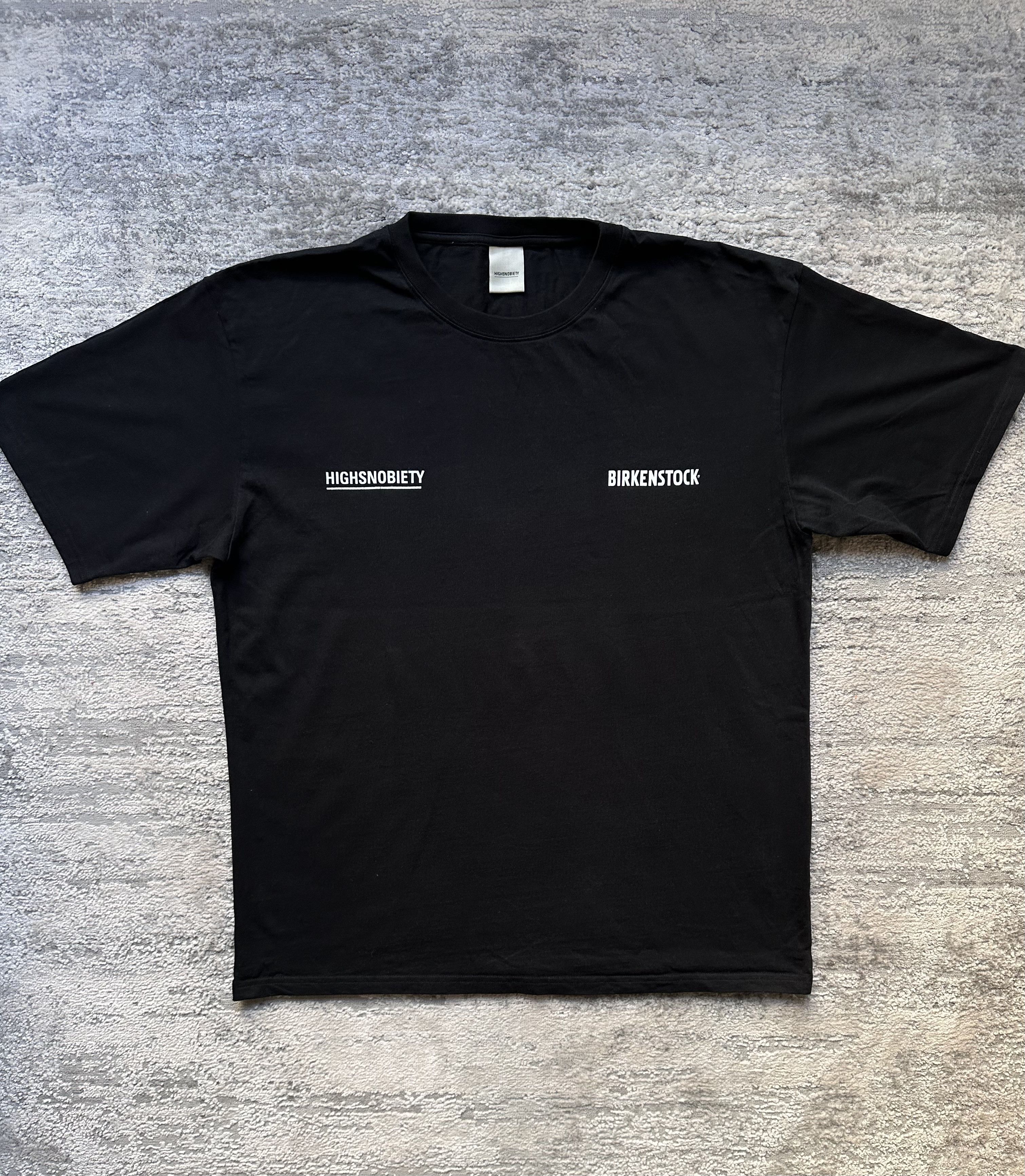 Highsnobiety Birkenstock T Shirt in Black, Men's (Size Xxl) — image 2 of 6