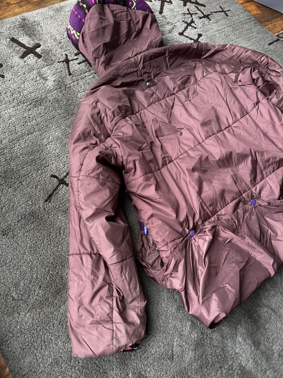 Final Home Final Home Purple Knit Puffer Jacke Size US M / EU 48-50 / 2 - 5 Thumbnail