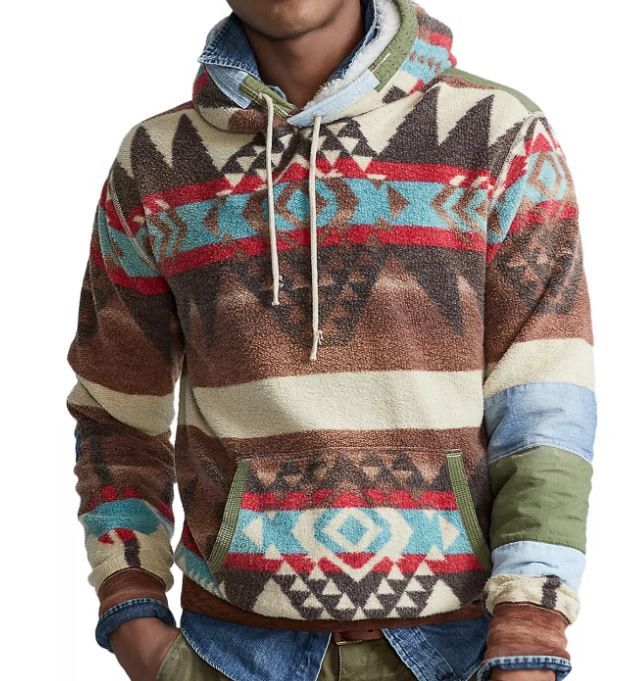 Polo Ralph Lauren Polo Ralph Lauren Southwestern Aztec Hoodies Fleece Hoodie Size US L / EU 52-54 / 3 - 7 Thumbnail