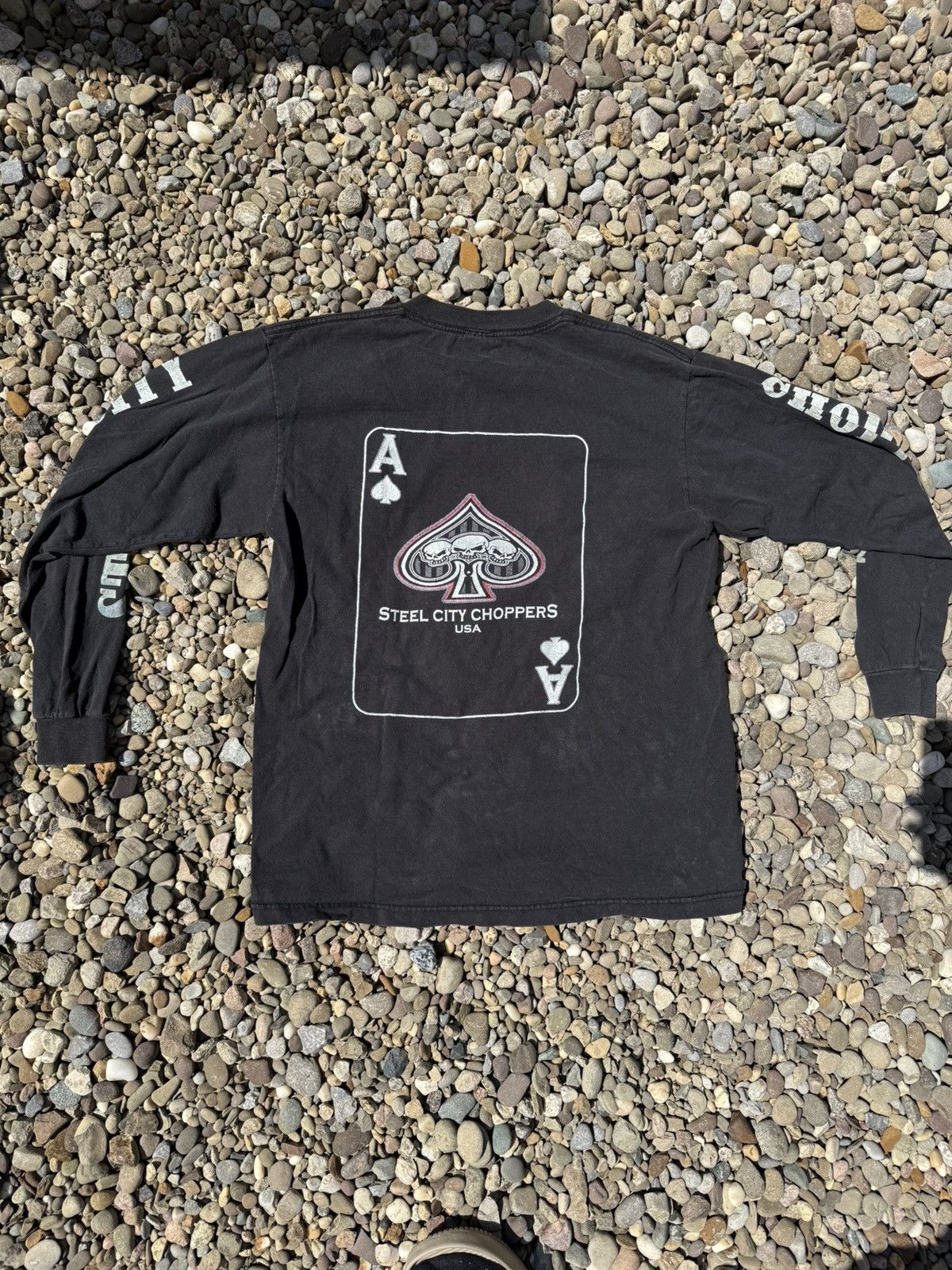 Other Vintage Steel City Choppers Long Sleeve Tee Size US M / EU 48-50 / 2 - 4 Thumbnail