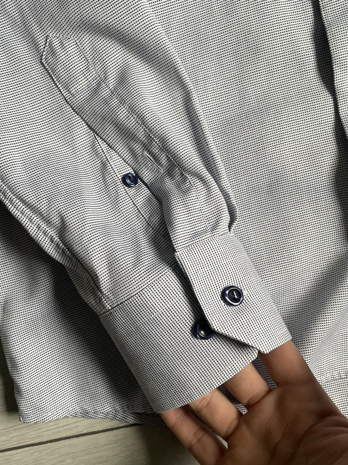 Eton Eton Slim Button Up Shirt Size US M / EU 48-50 / 2 - 5 Thumbnail