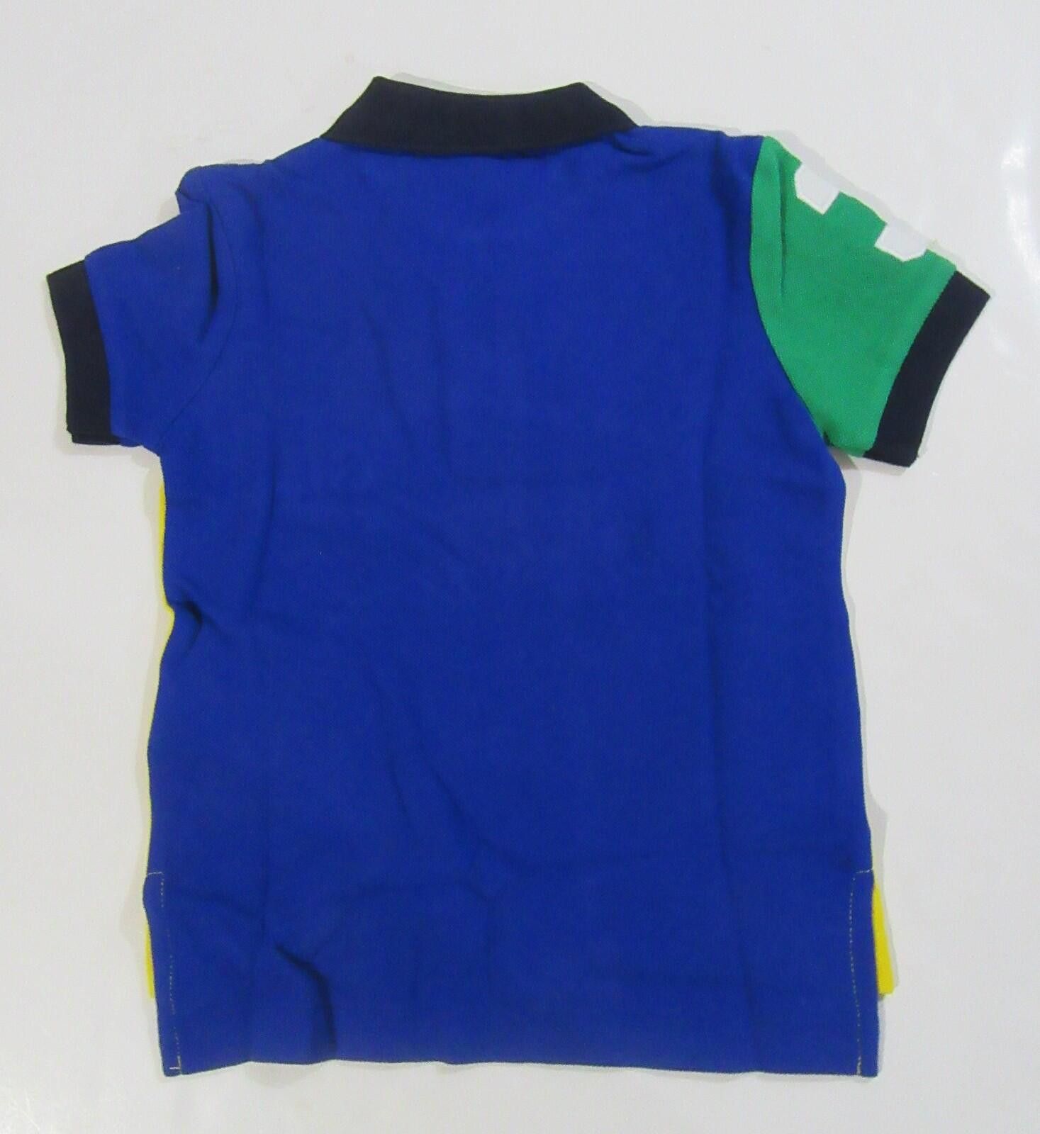 Polo Ralph Lauren Polo Ralph Lauren Boys Big Pony Short Sleeve Shirt 2/2T Size US XXS / EU 40 - 2 Thumbnail