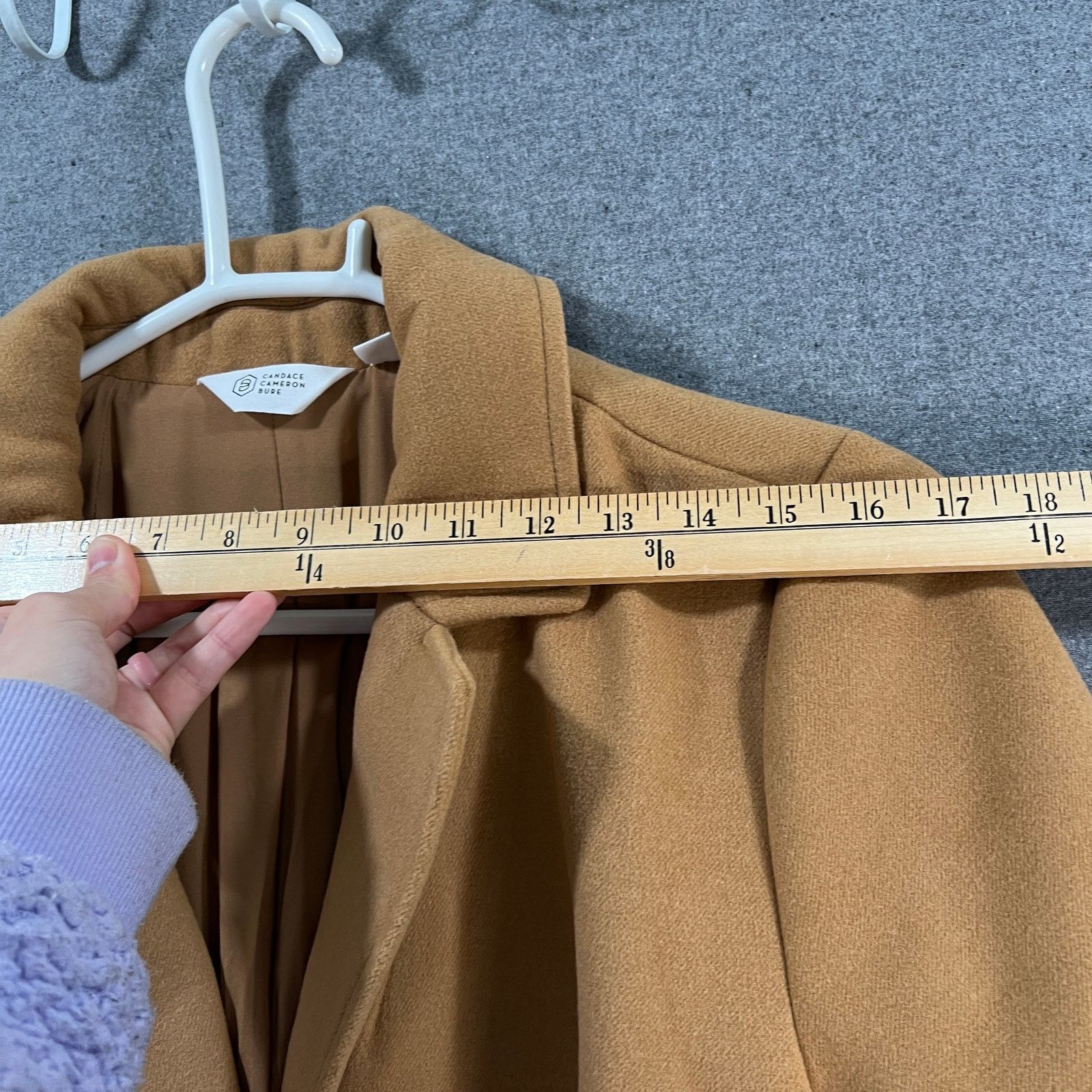 Other Candace Cameron Bure Regular Button-Front Tailored Coat Size M / US 6-8 / IT 42-44 - 6 Thumbnail