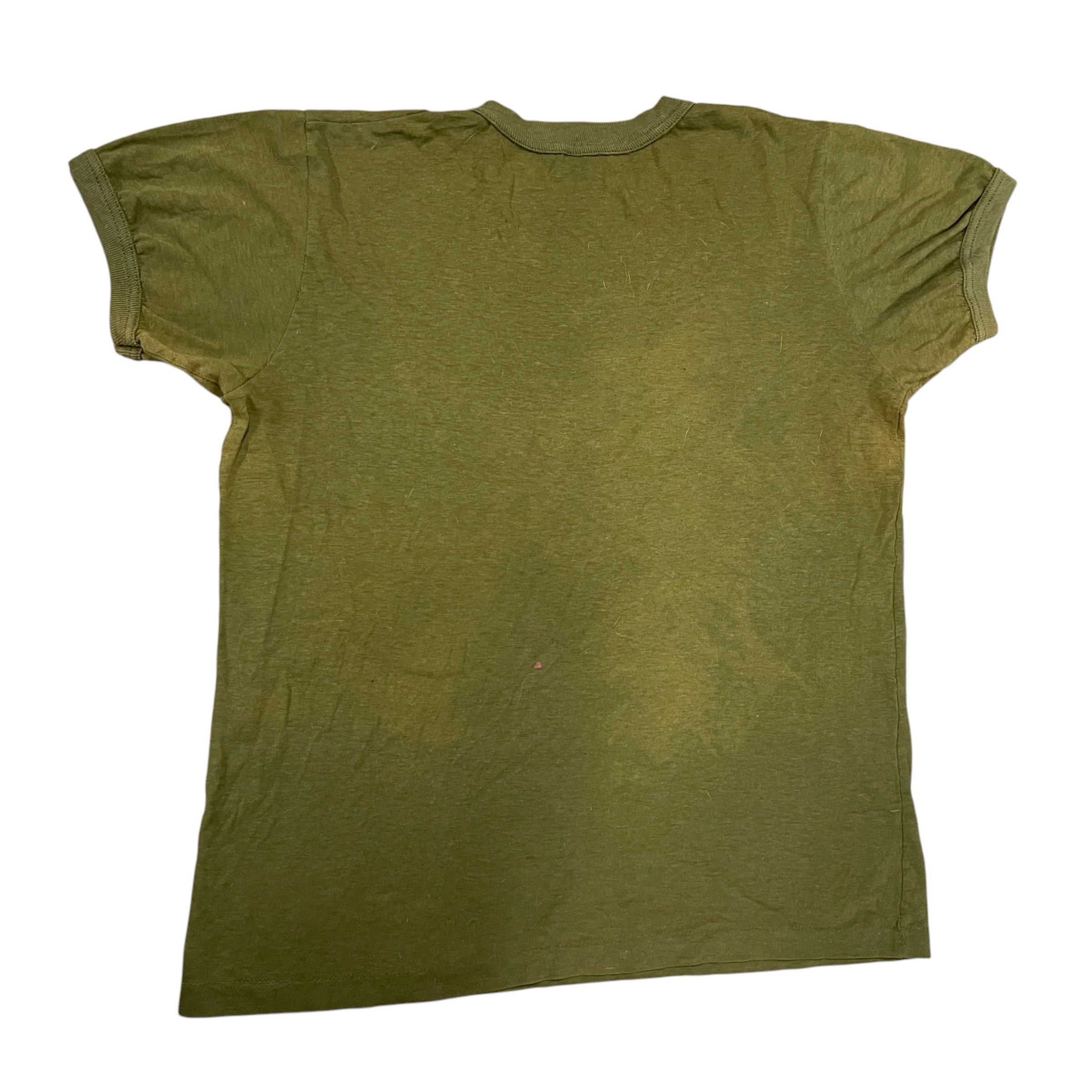 Other Green Beret "Kill 'Em All" Vintage Single Stitch Graphic T-Shirt Made In Canada Size US M / EU 48-50 / 2 - 4 Thumbnail