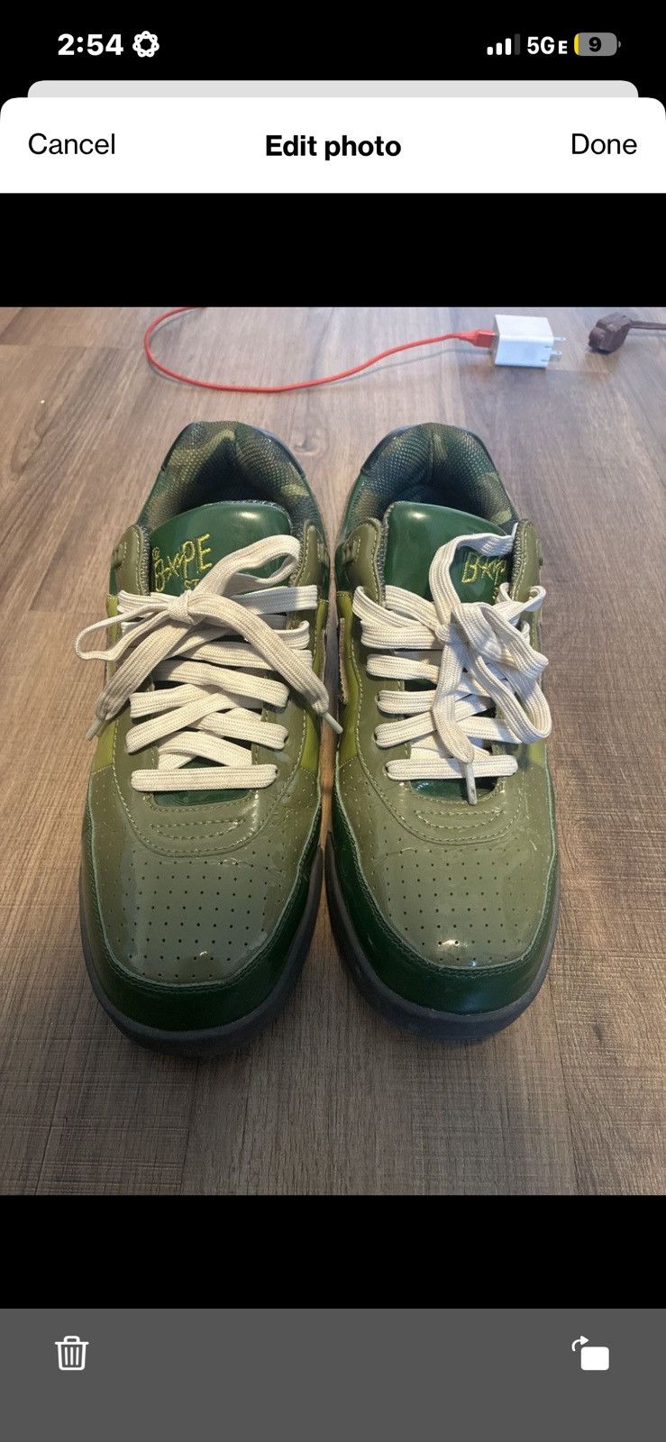 Bape Bape roadsta abc green camo Size US 11 / EU 44 - 3 Thumbnail