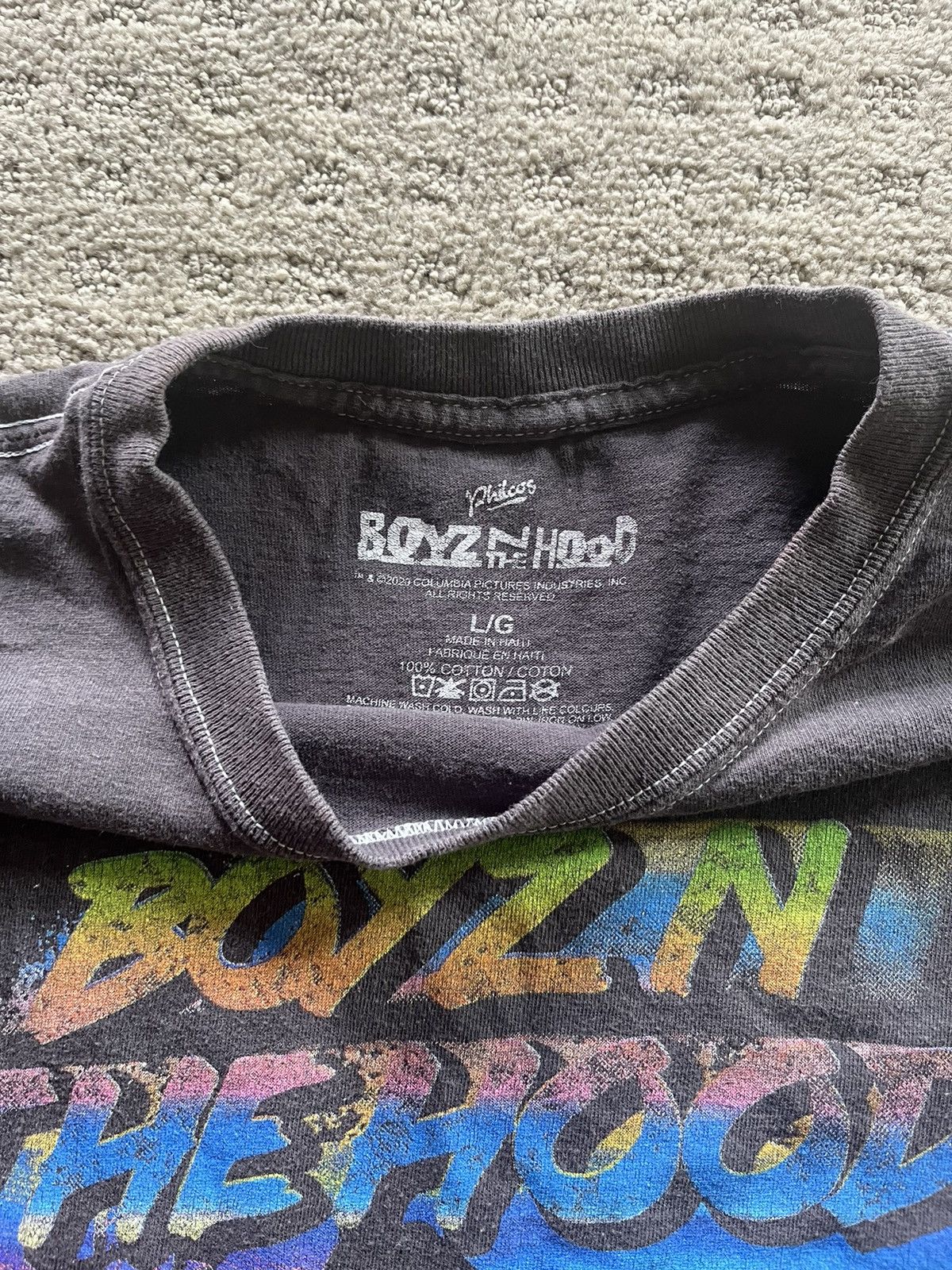 Vintage Vintage BOYZ N THE HOOD T Shirt Size US L / EU 52-54 / 3 - 3 Thumbnail