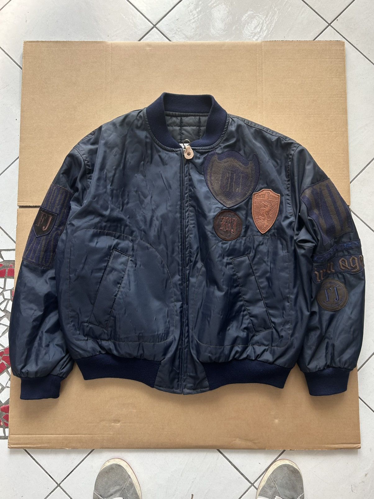GF Ferre × Gianfranco Ferre Bomber gianfranco ferrè vintage Size US M / EU 48-50 / 2 - 1 Thumbnail