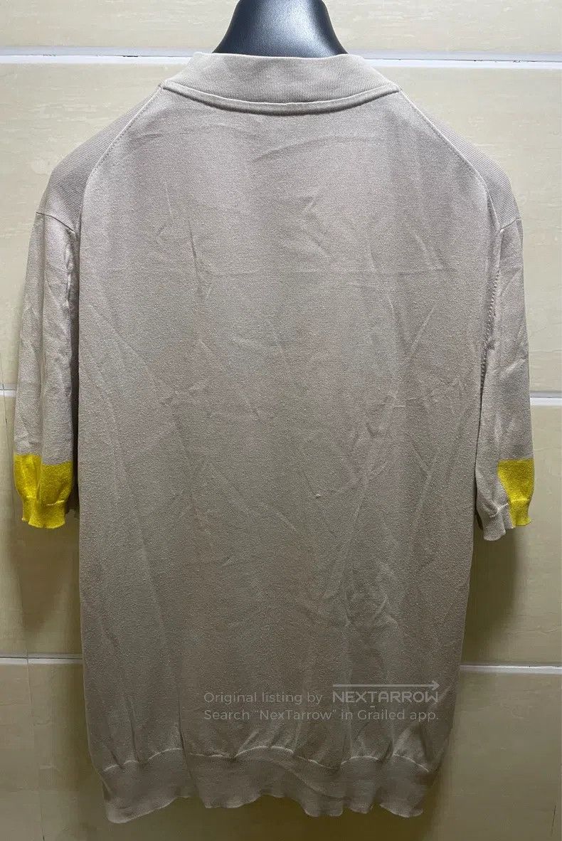 Hermes Hermes Half-zip short-sleeve knitwear Size US L / EU 52-54 / 3 - 2 Thumbnail