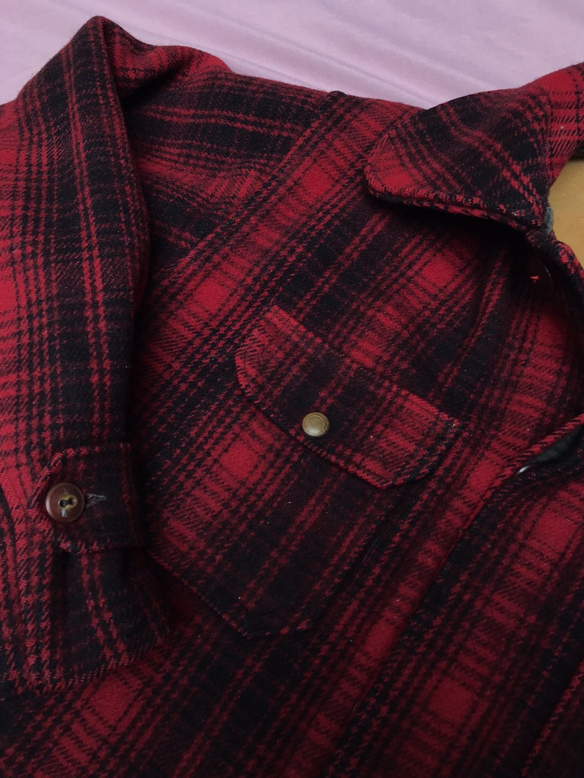 Vintage × Woolrich Woolen Mills WOOLRICH MADE IN USA VINTAGE HEAVY WOOL JACKET Size US L / EU 52-54 / 3 - 6 Thumbnail