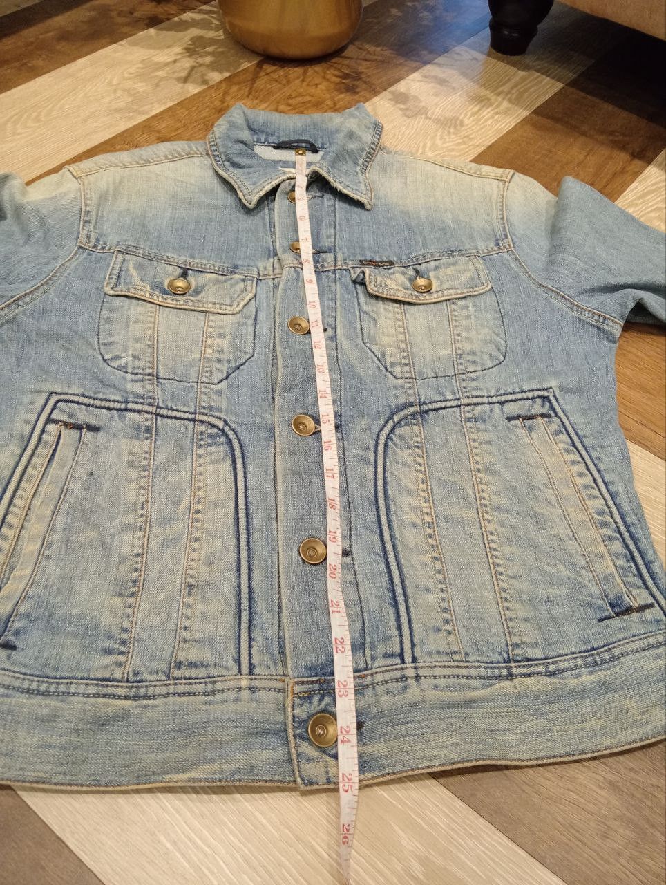 Energie ENERGIE LIGHT BLUE DENIM JACKET - MEDIUM Size US M / EU 48-50 / 2 - 15 Thumbnail