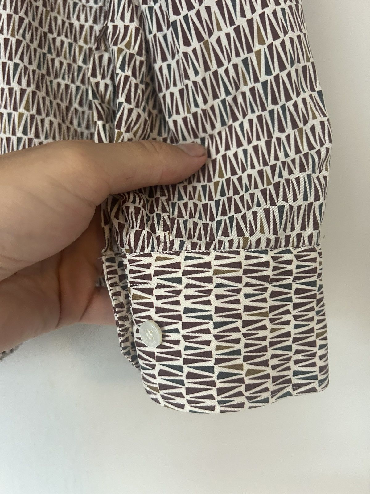 Berluti Abstract Print Shirt Size US M / EU 48-50 / 2 - 8 Thumbnail