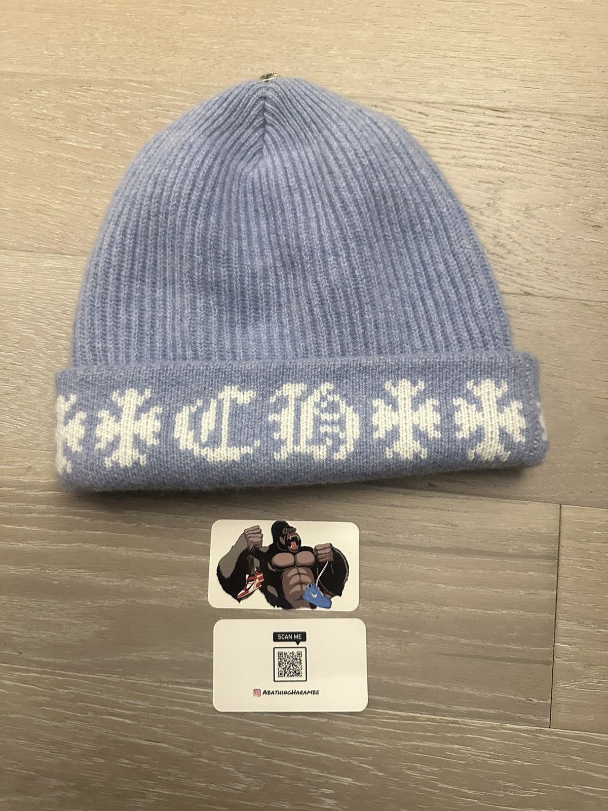 Chrome Hearts Cashmere CH Big Daddy Beanie