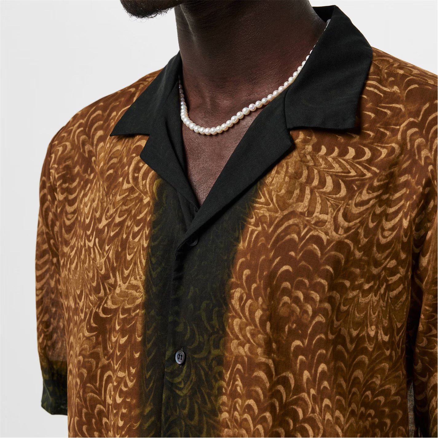 Dries Van Noten o1g2r1mq0426 Carlton Shirt in Multicolor Size US L / EU 52-54 / 3 - 4 Thumbnail