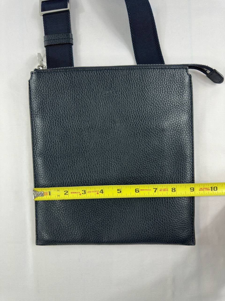Hugo Boss Hugo Boss Crossbody Leather Navy Blue Shoulder Bag Size ONE SIZE - 10 Thumbnail
