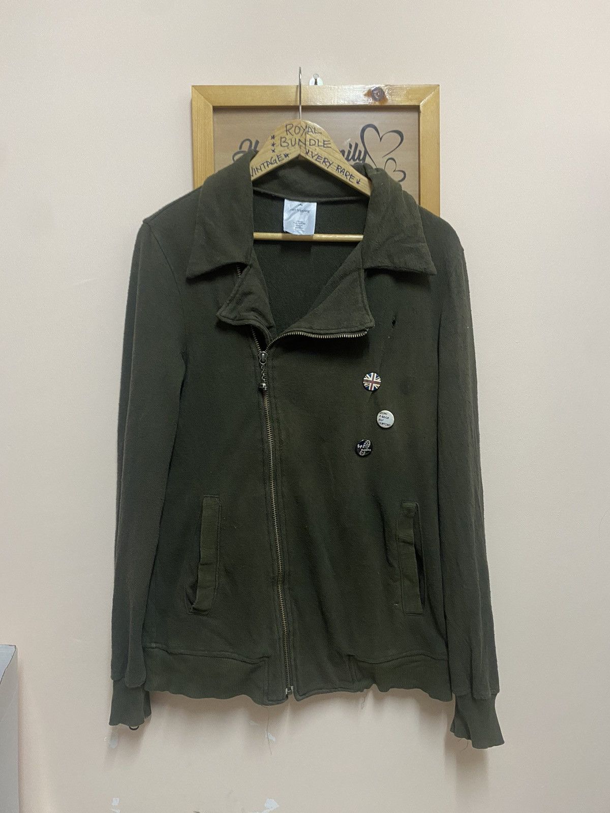 00s Y2K ego tripping skull button jacket Ego Tripping × Vintage