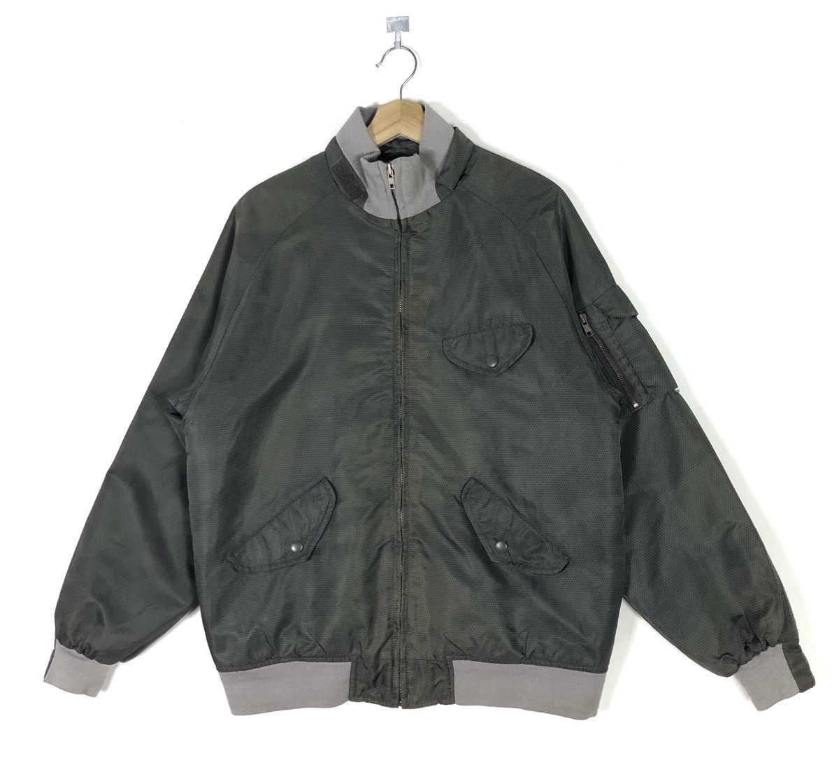 DuPont RARE🔥VINTAGE STUSSY X DUPONT STEALTH CAMO BOMBER JACKET Size US L / EU 52-54 / 3 - 4 Thumbnail
