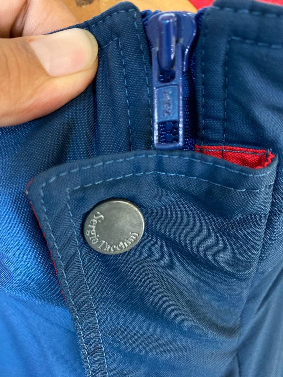 Sergio Tacchini vintage sergio tacchini jacket nice design made in italy Size US XXL / EU 58 / 5 - 6 Thumbnail