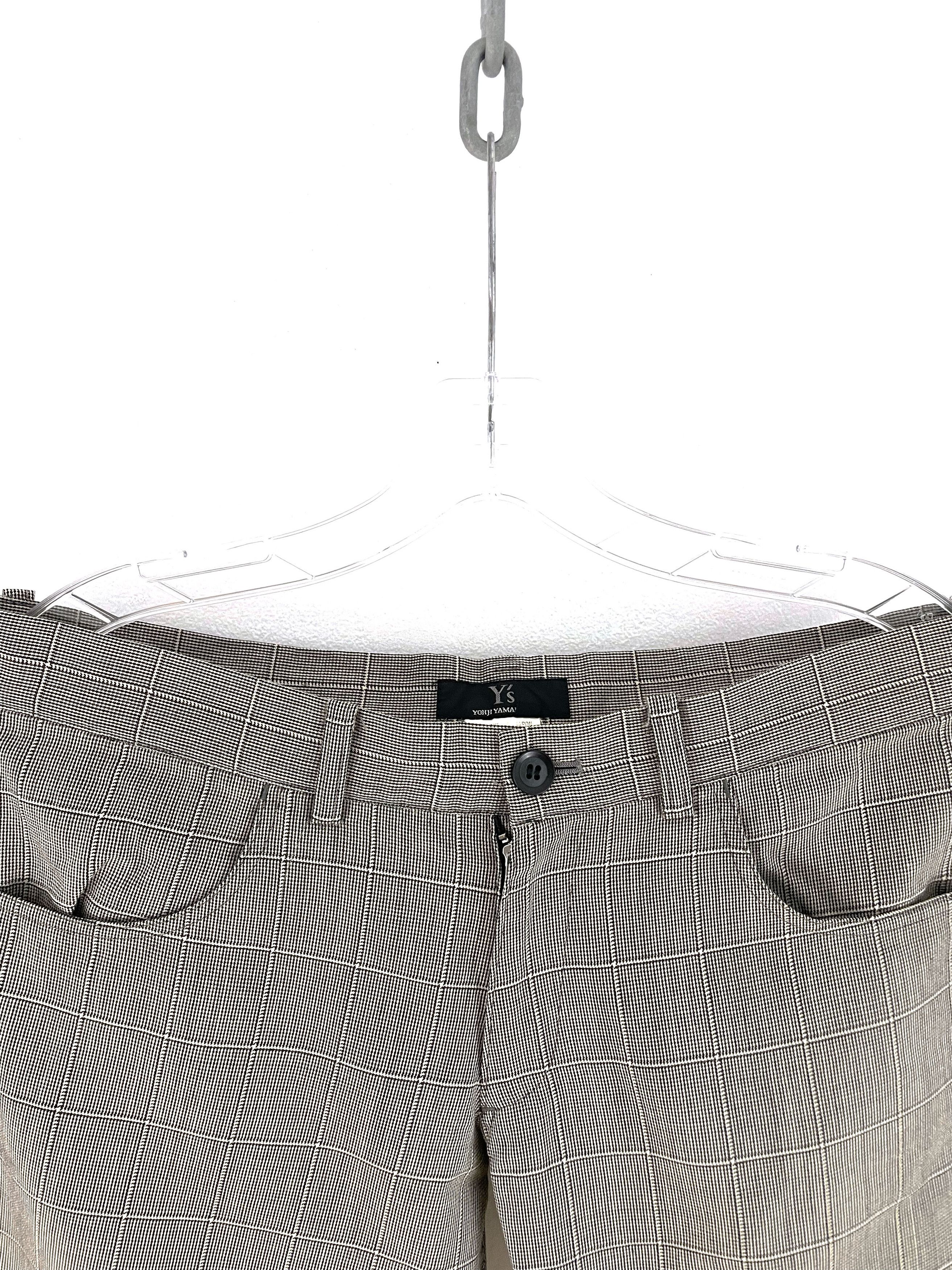 Yohji Yamamoto Checkered Wool Pants Size US 32 / EU 48 - 3 Thumbnail