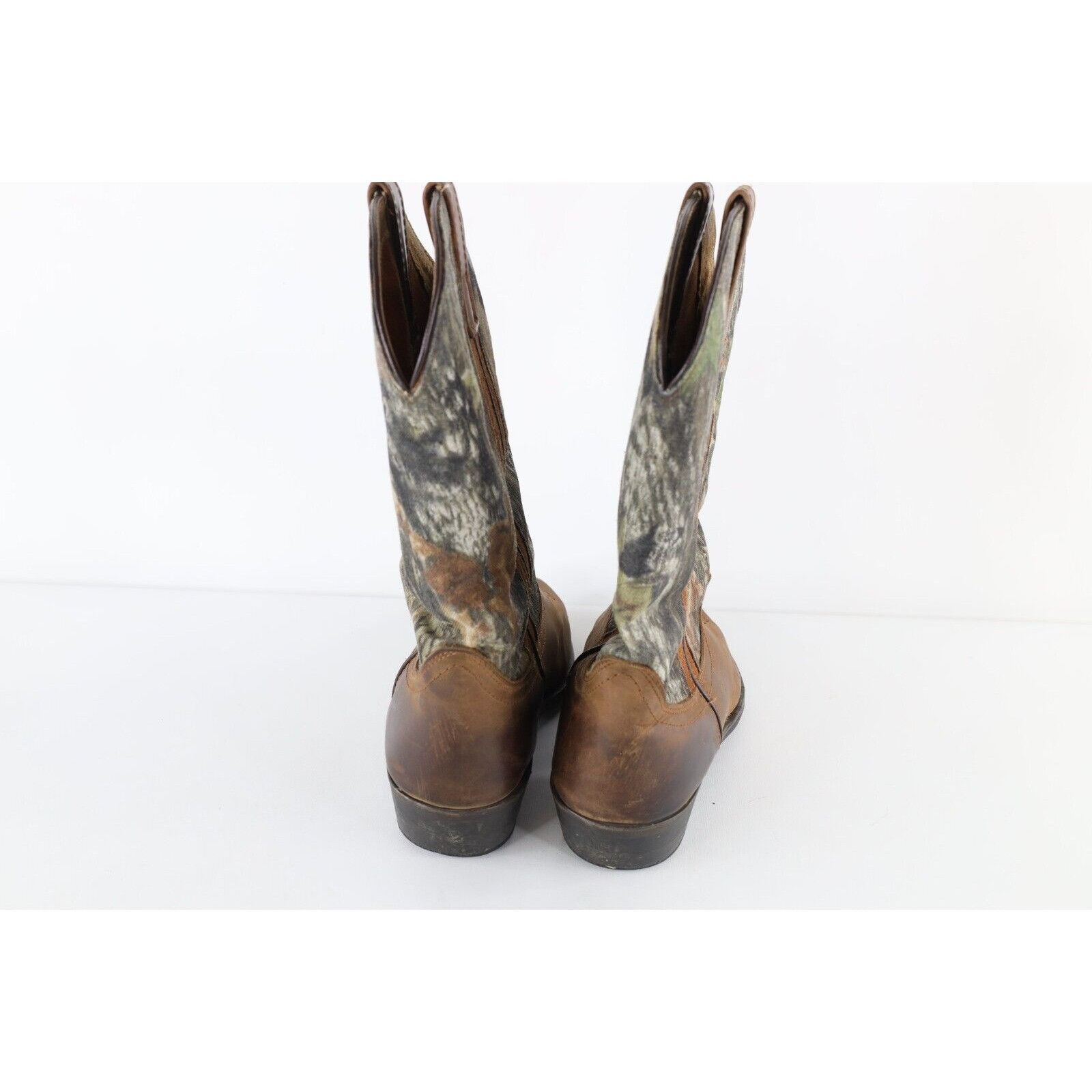 Vintage Vintage Laredo Distressed Leather Camouflage Cowboy Boots Size US 13 / EU 46 - 6 Thumbnail