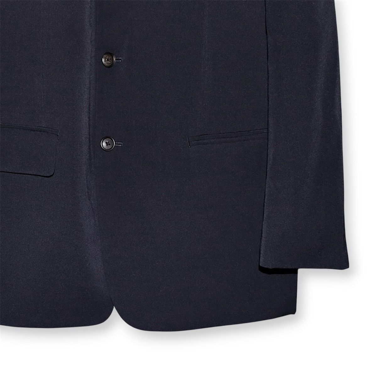 Yohji Yamamoto Yohji Yamamoto Pour Homme AW19 Gabardine Wool Blazer Jacket Size 42L - 3 Thumbnail