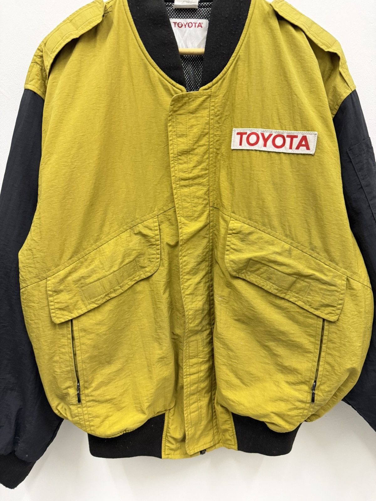 Vintage Vintage Toyota Racing Bomber Jacket Size US L / EU 52-54 / 3 - 4 Thumbnail