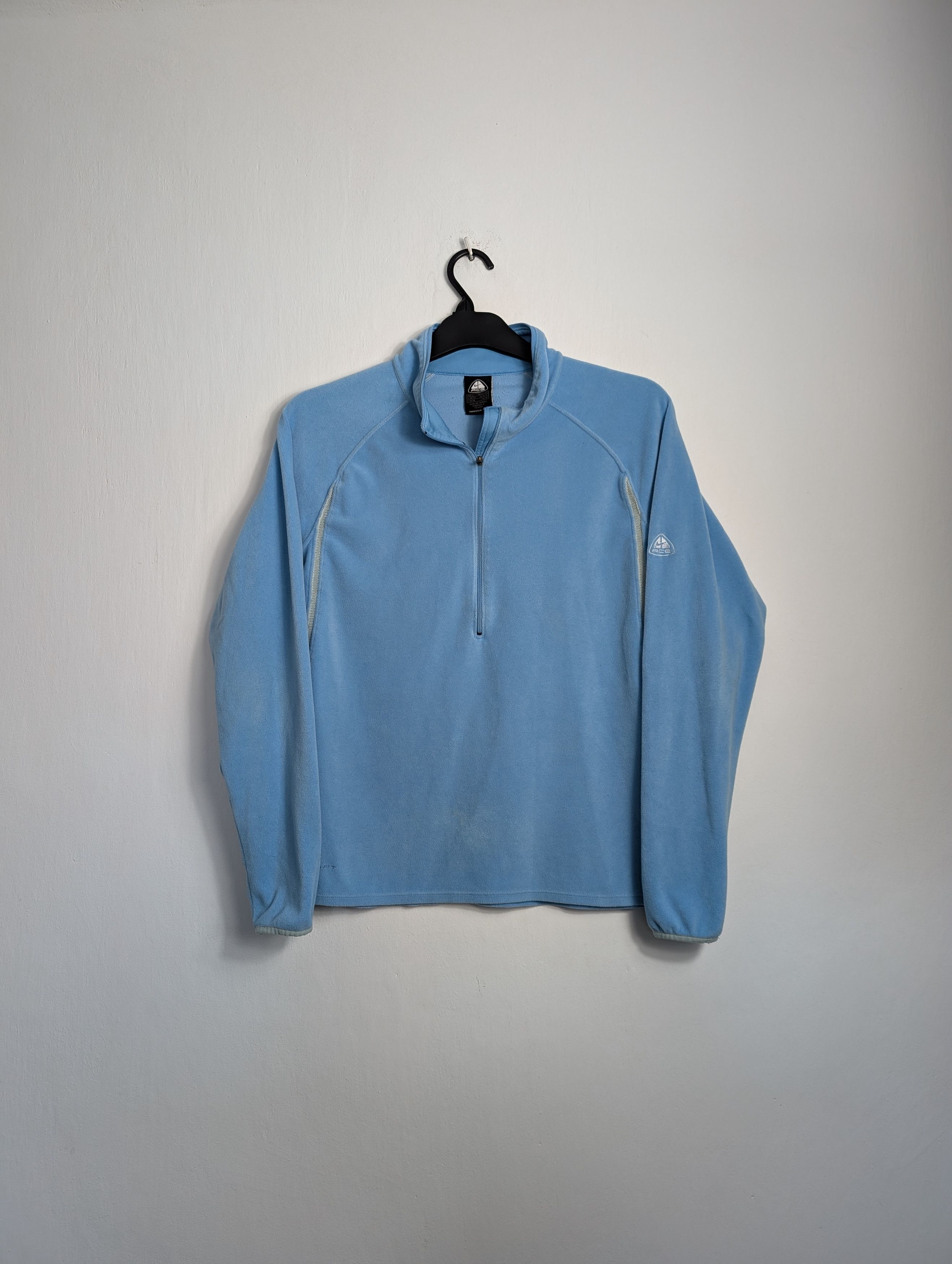 Nike × Nike ACG Vintage Nike ACG Women's Fleece Baby Blue Gorpcore Layer Size L / US 10 / IT 46 - 1 Thumbnail