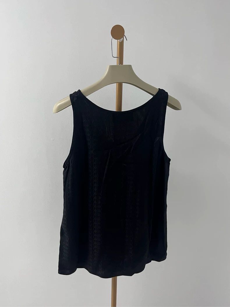 Gucci Gucci Black full-printed logo vest 2504-Nextarrow Size L / US 10 / IT 46 - 2 Thumbnail