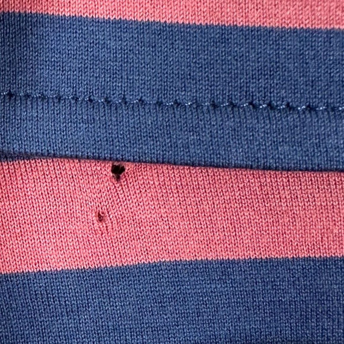 Polo Ralph Lauren Polo Ralph Lauren Polo Shirt Mens Small Blue Pink Striped Rugby Short Sleeve NEW Size US S / EU 44-46 / 1 - 6 Thumbnail