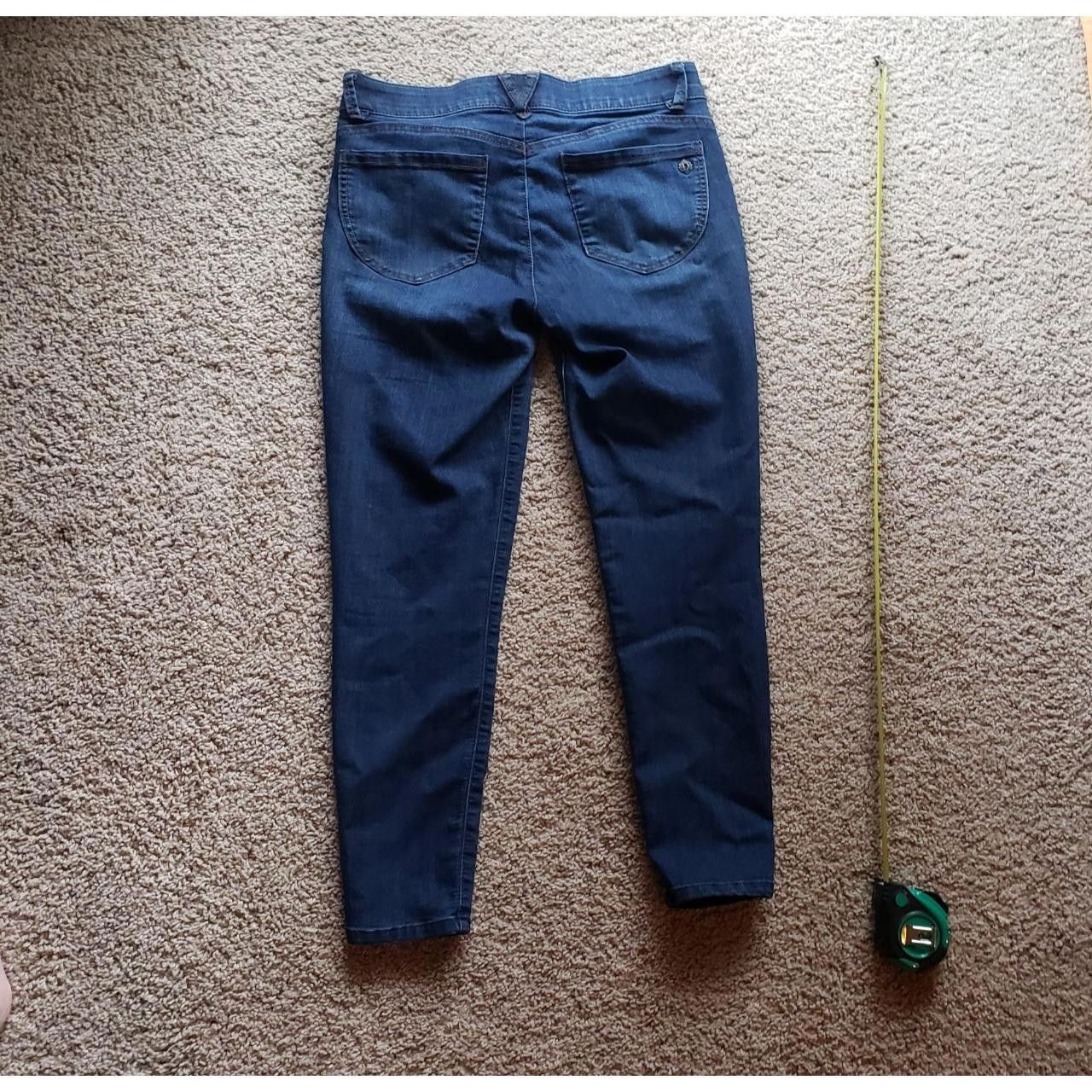 Designer Democracy Womens Blue Skinny Jeans Size 8 Size 30" / US 8 / IT 44 - 4 Thumbnail